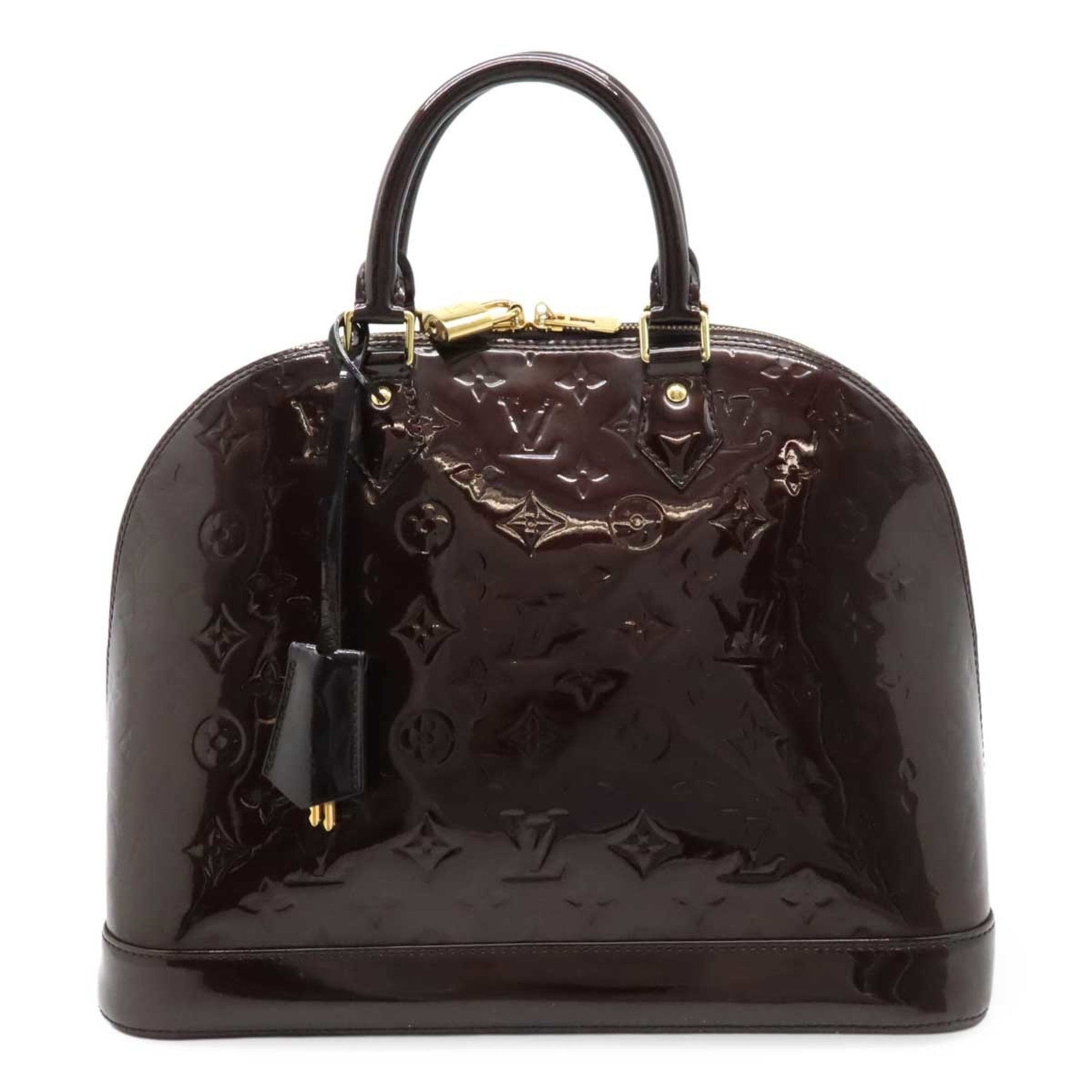 Louis Vuitton Monogram Vernis Alma MM Handbag