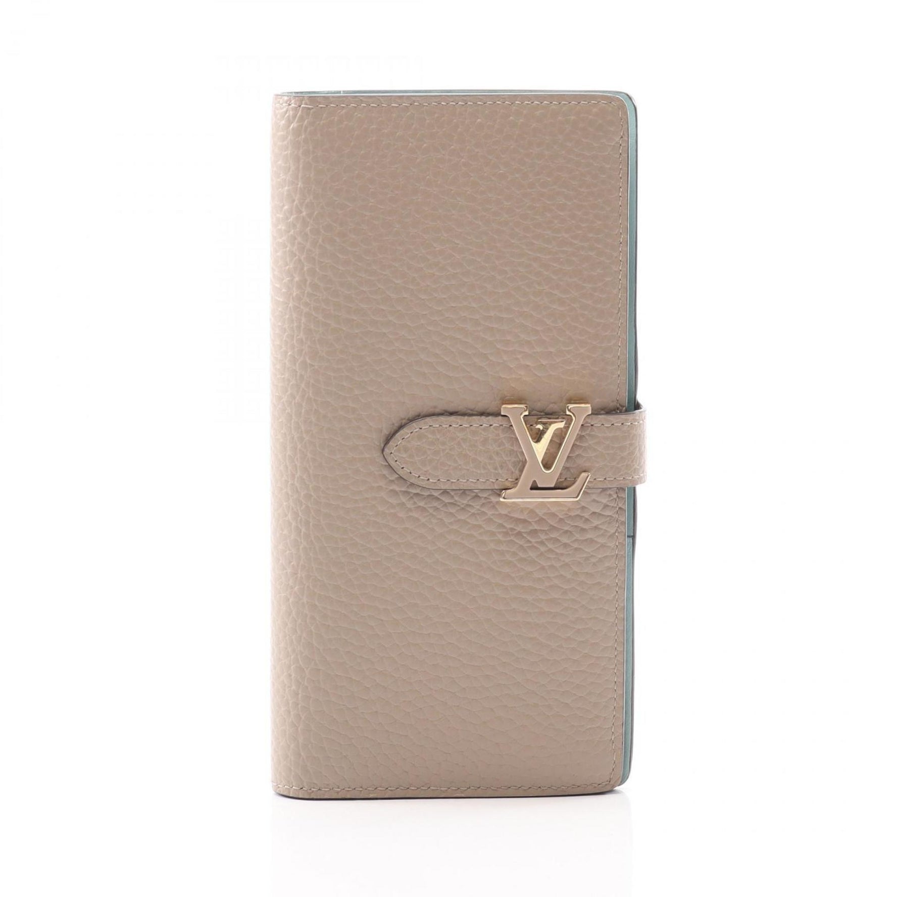 Louis Vuitton LV Vertical Wallet Capucines Bifold Long in Taurillon Leather