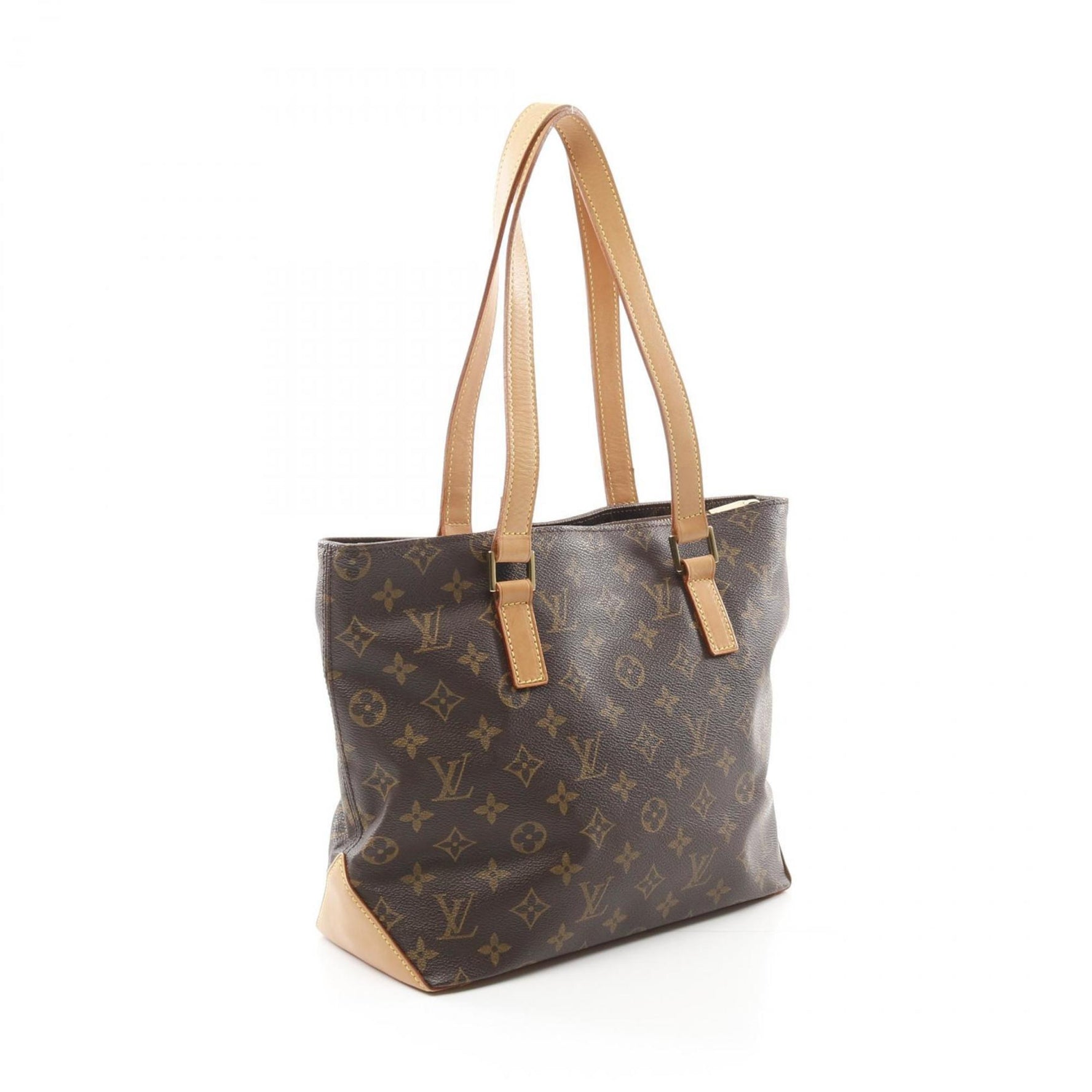Louis Vuitton Cabas Piano Shoulder Bag, Coated Canvas and Leather, Monogram