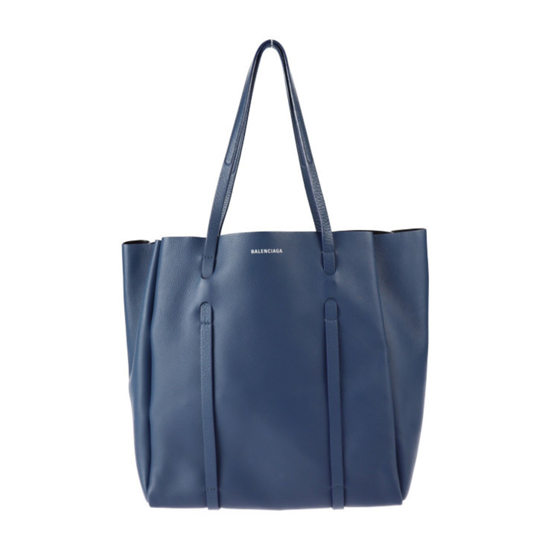 BALENCIAGA Balenciaga Everyday Tote S Bag Leather Blue Shoulder