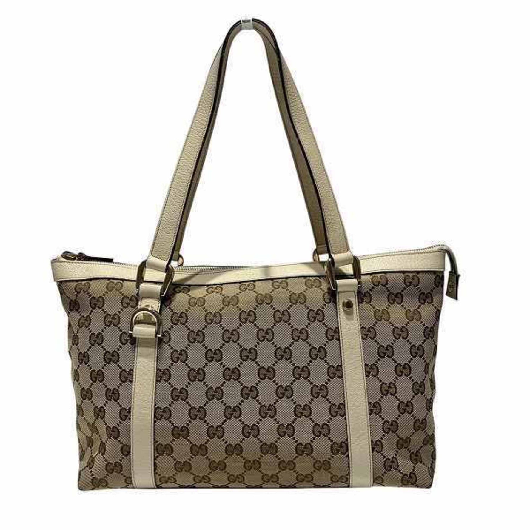 Gucci GG Canvas Tote Bag Shoulder