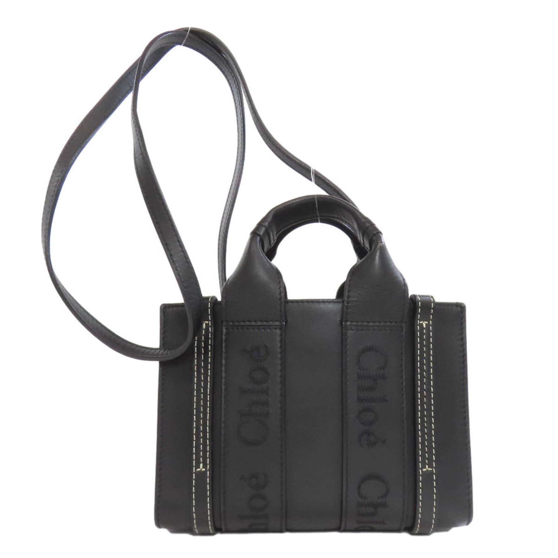 Chloé Chloe Woody Mini Shoulder Bag in Calfskin, CHLOE