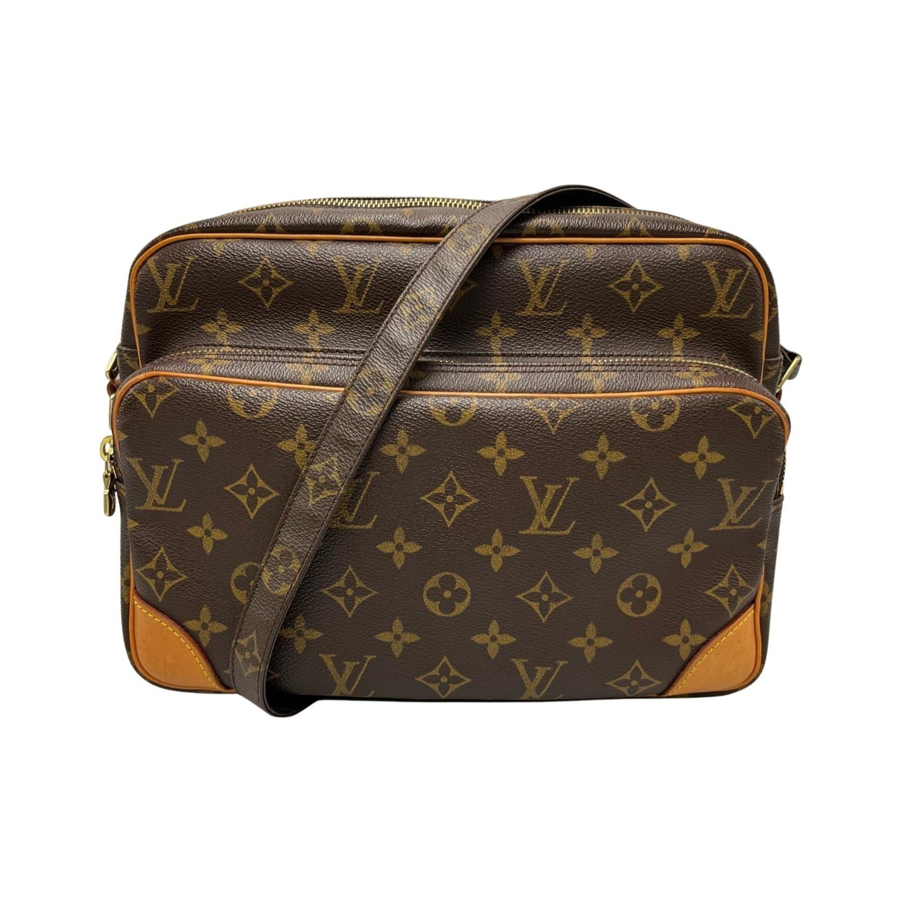 Louis Vuitton Nile Shoulder Bag Canvas