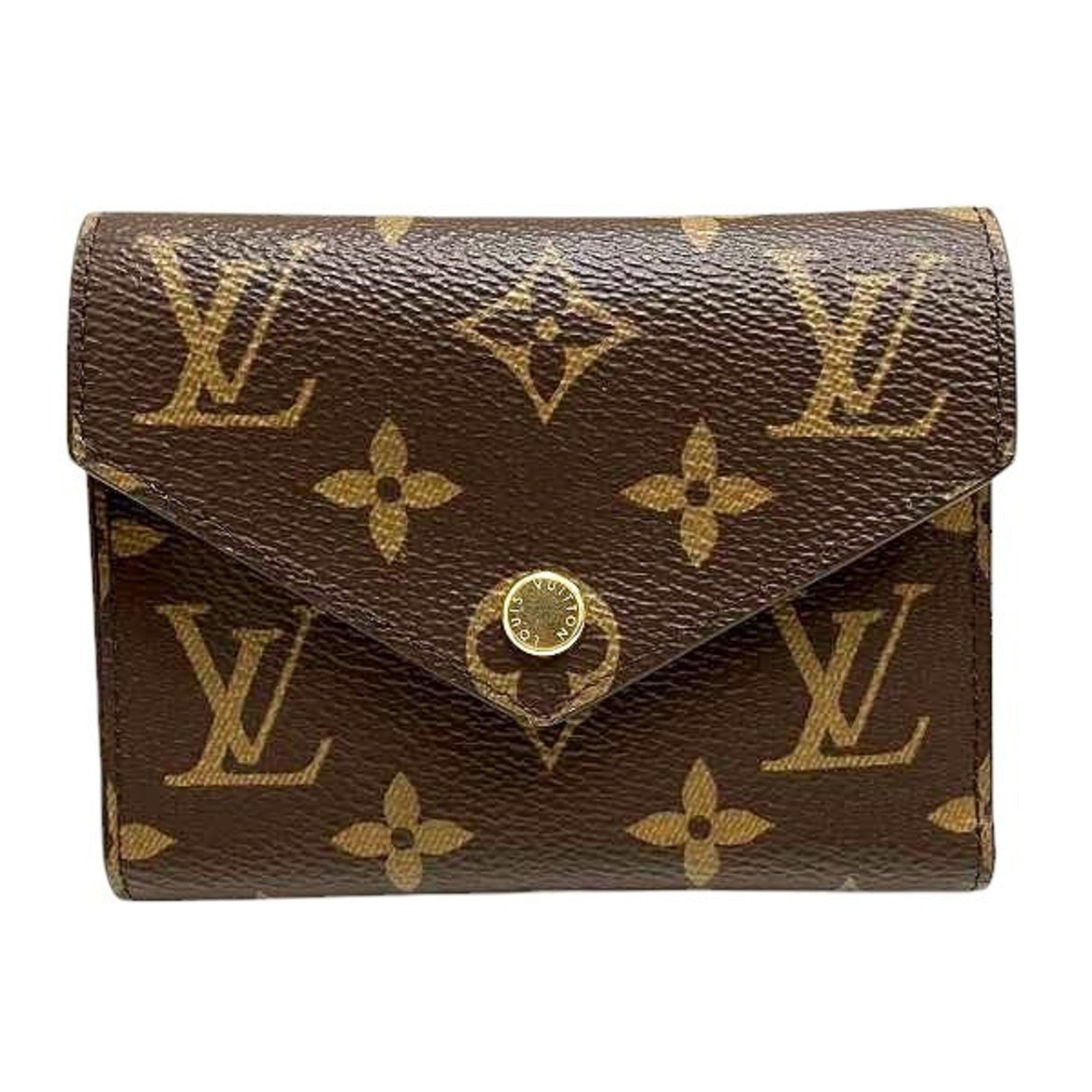 Louis Vuitton Monogram Portefeuille Victorine M62360 Tri-fold Wallet for Women