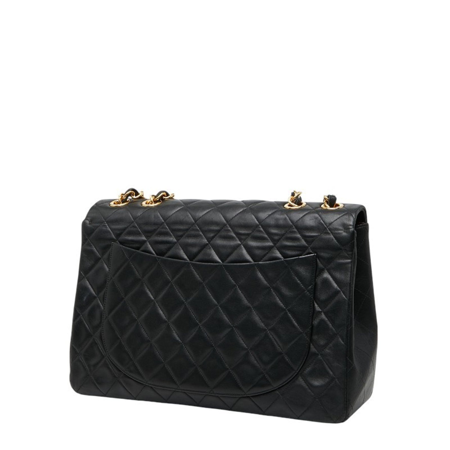 CHANEL Matelasse Coco Mark Chain Shoulder Bag in Lambskin