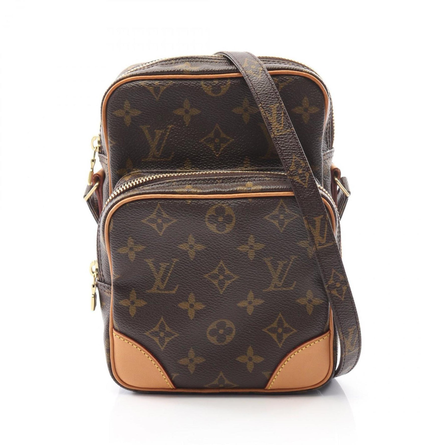 Louis Vuitton Amazon Monogram Shoulder Bag, Coated Canvas and Leather