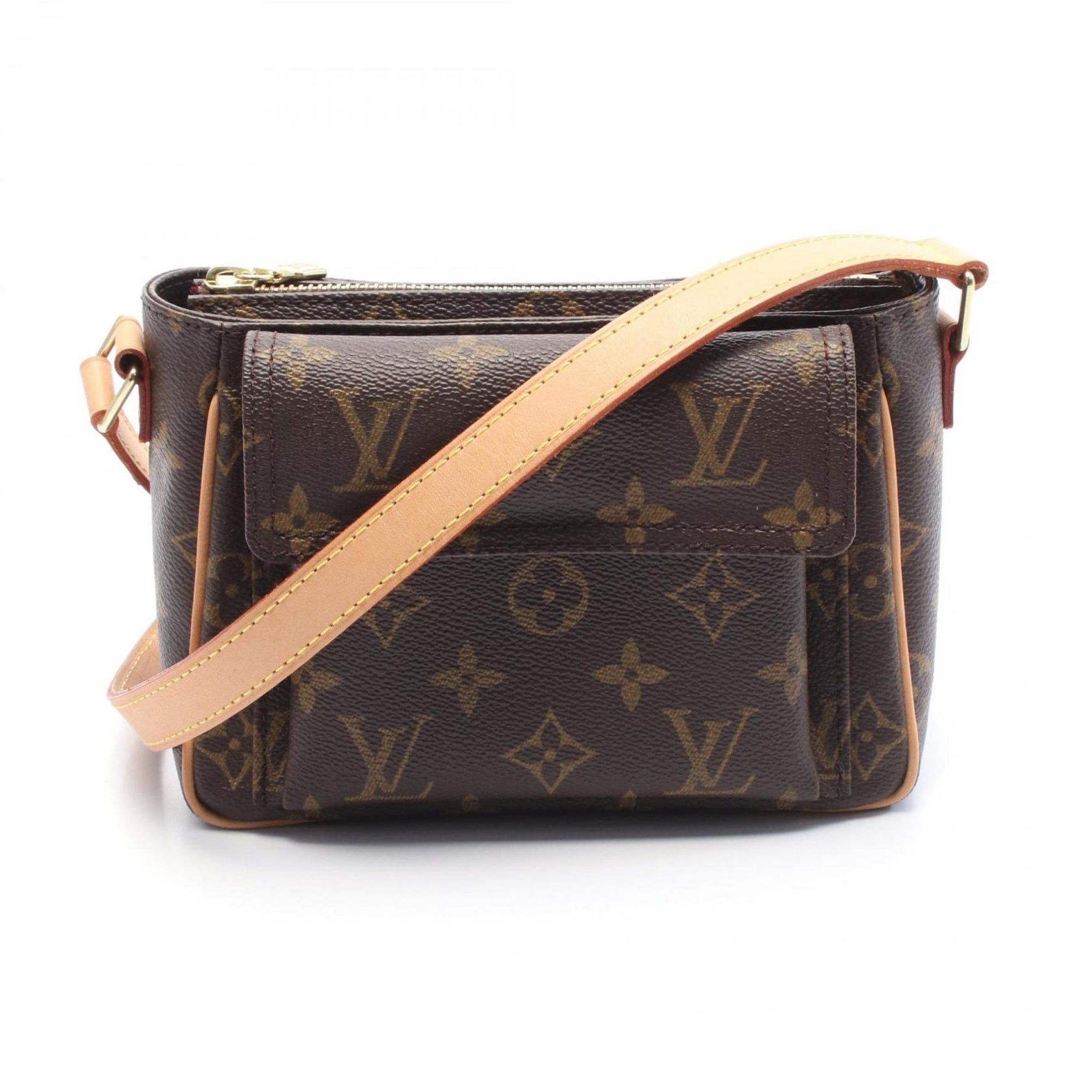 Louis Vuitton Viva Cite PM Monogram Shoulder Bag Coated Canvas Leather