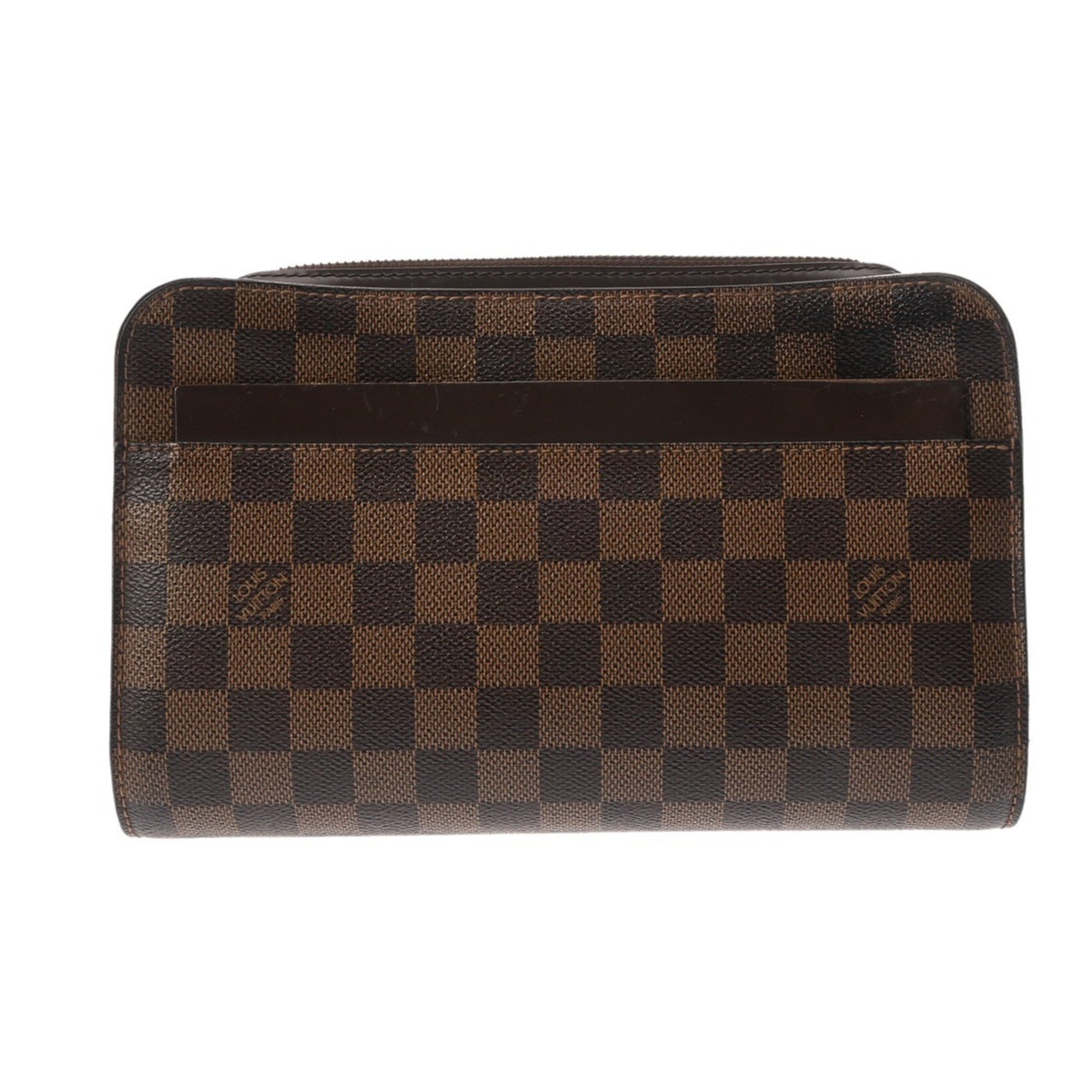 LOUIS VUITTON Damier Saint Louis Brown Canvas Second Bag