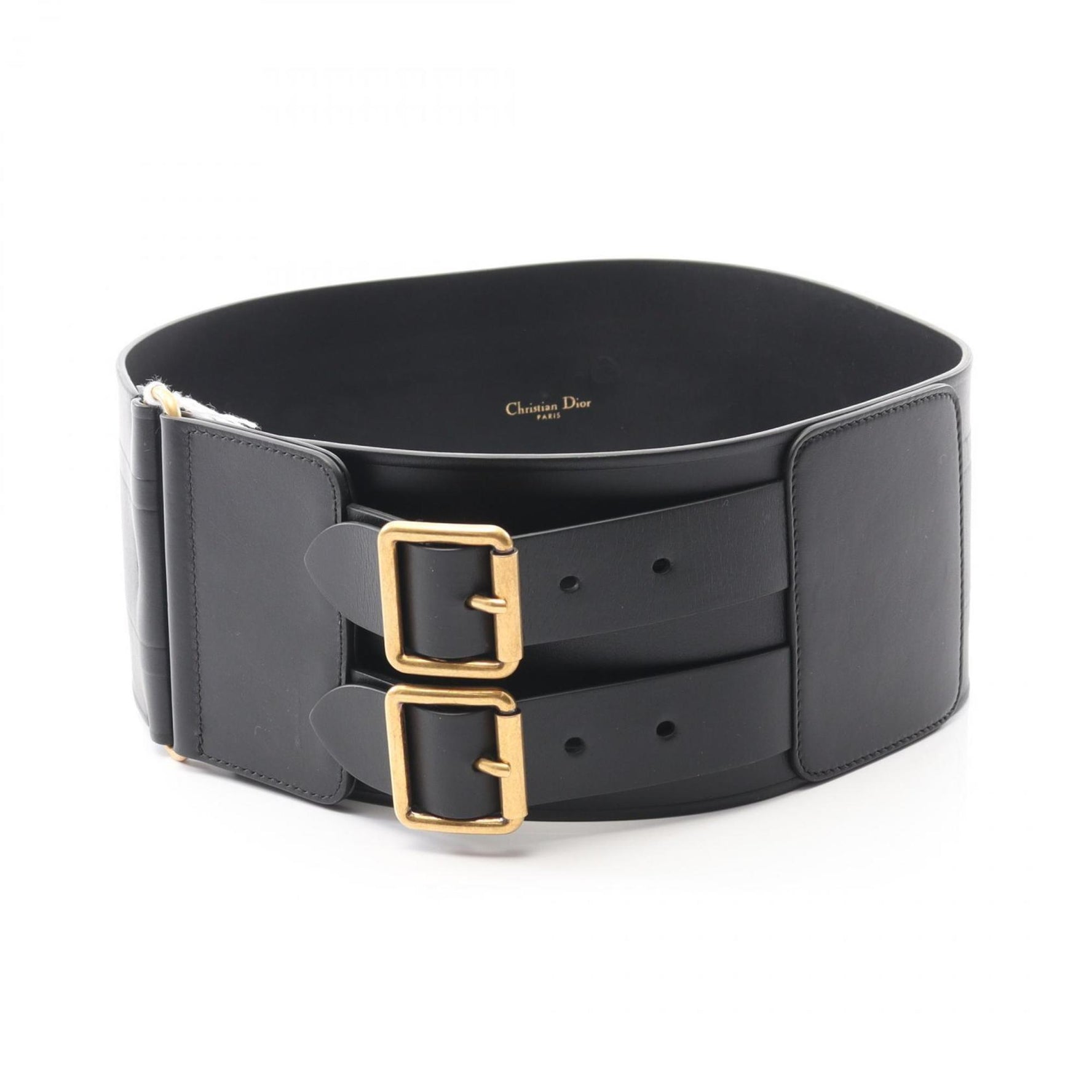 Christian Dior Dior D-WAIST Leather Waist Belt