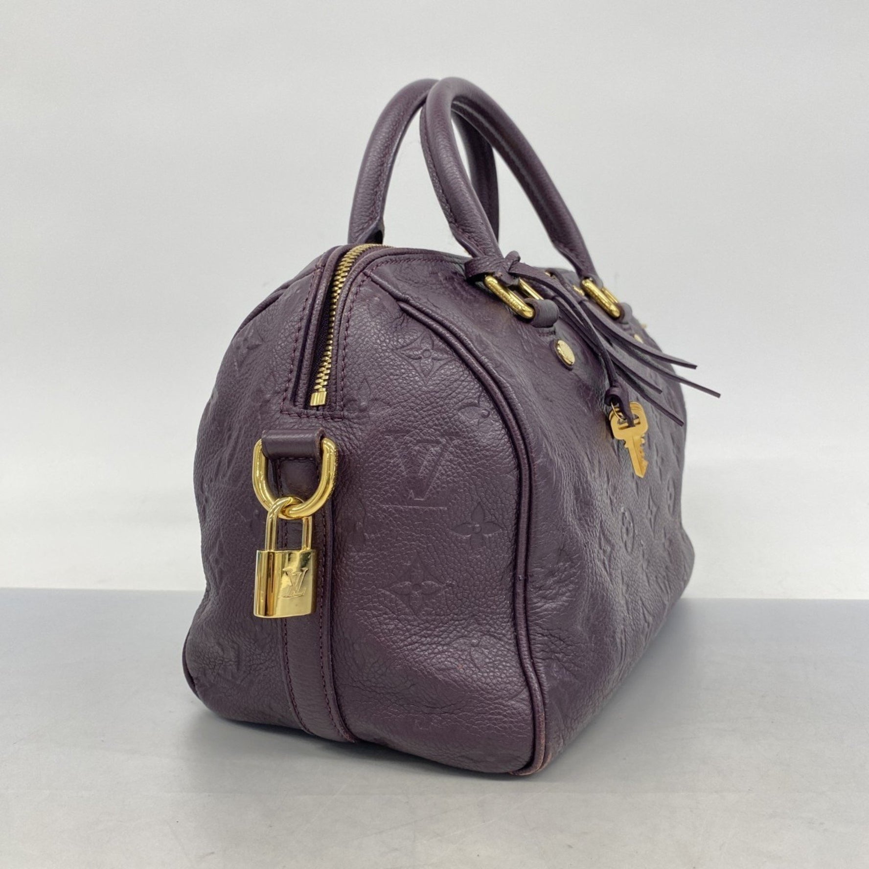 Louis Vuitton Monogram Empreinte Speedy Bandouliere 25 Handbag M40765 Orb Women's