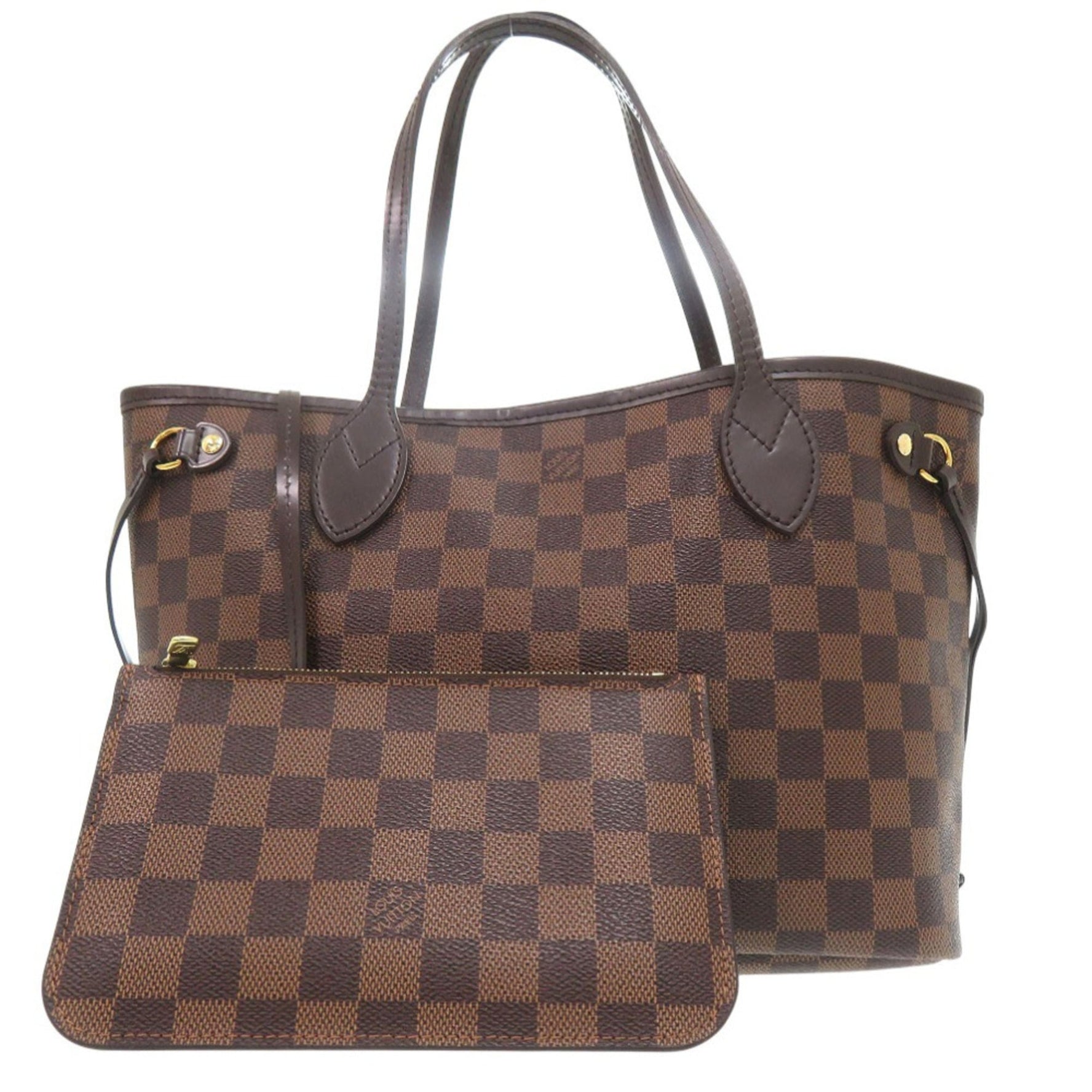 Louis Vuitton Neverfull PM Damier Tote Bag 0973 LOUIS VUITTON