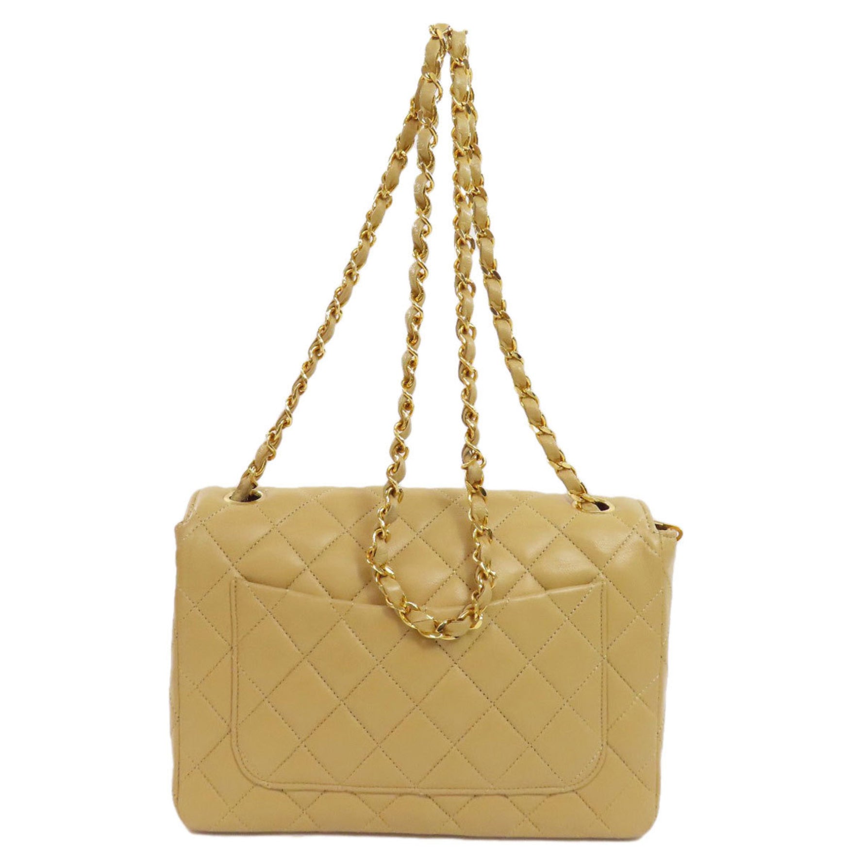 Chanel Chain Shoulder Matelasse Bag Lambskin