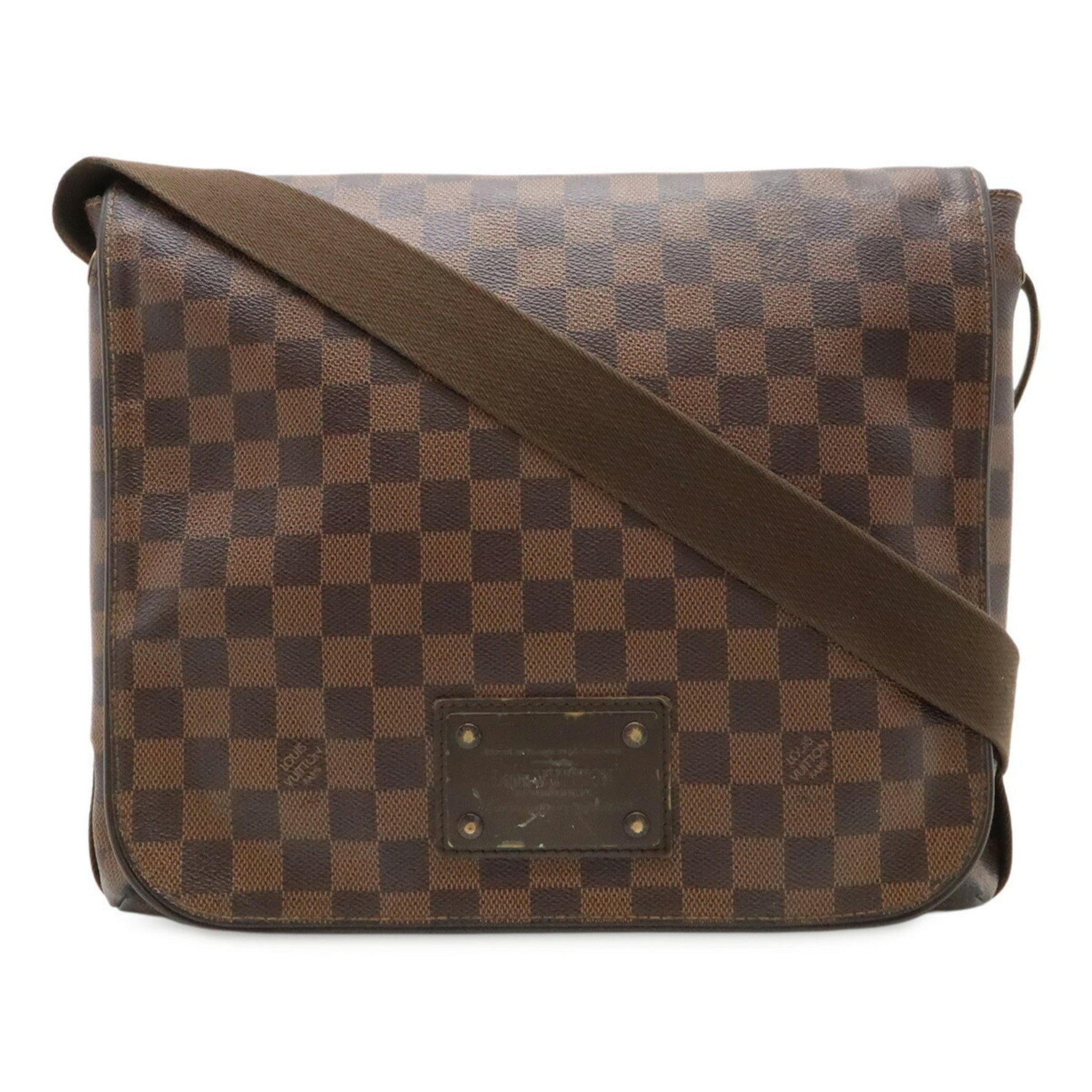 Louis Vuitton Damier Brooklyn MM Shoulder Bag
