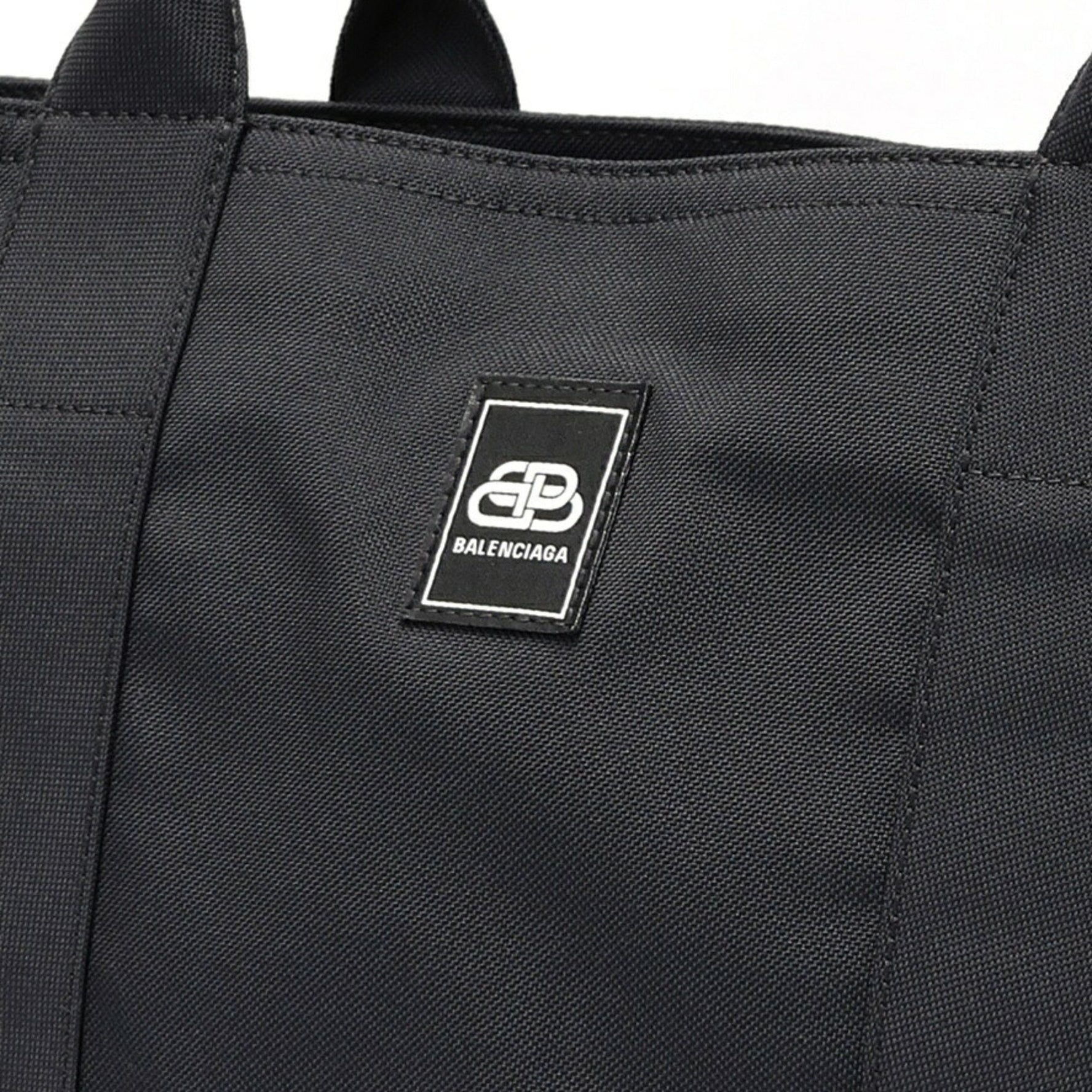 BALENCIAGA Trade Tote Bag Nylon Black S-158481