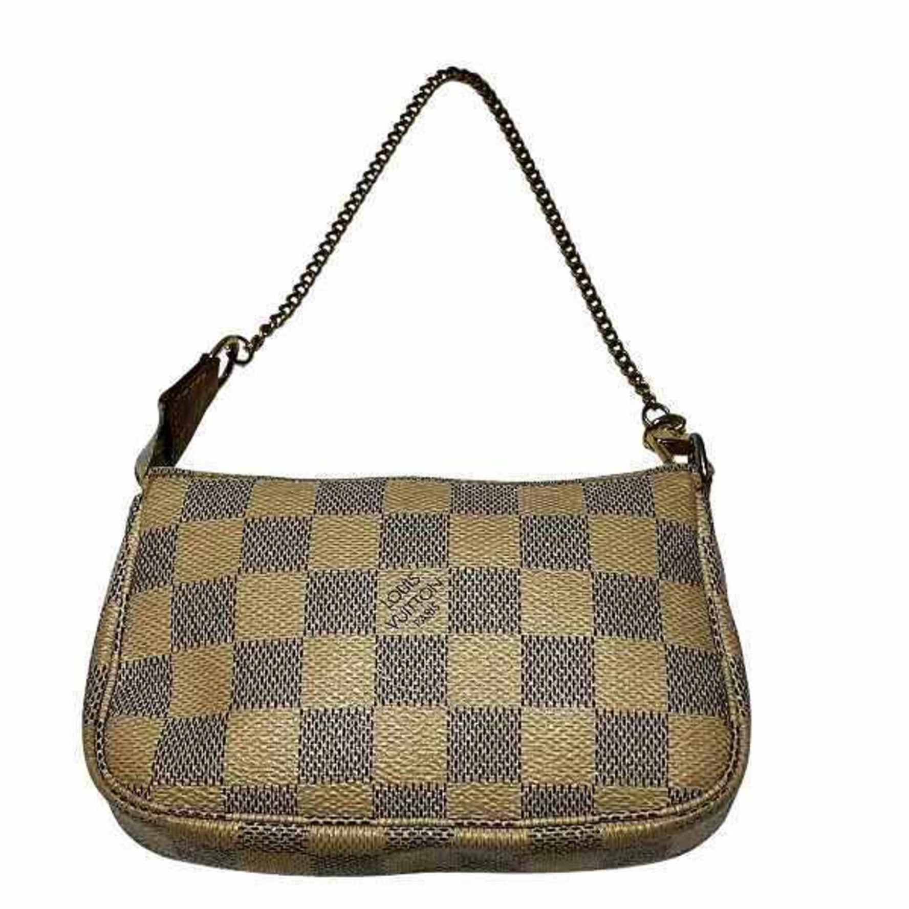 Louis Vuitton Damier Azur Mini Pochette Accessoires Handbag