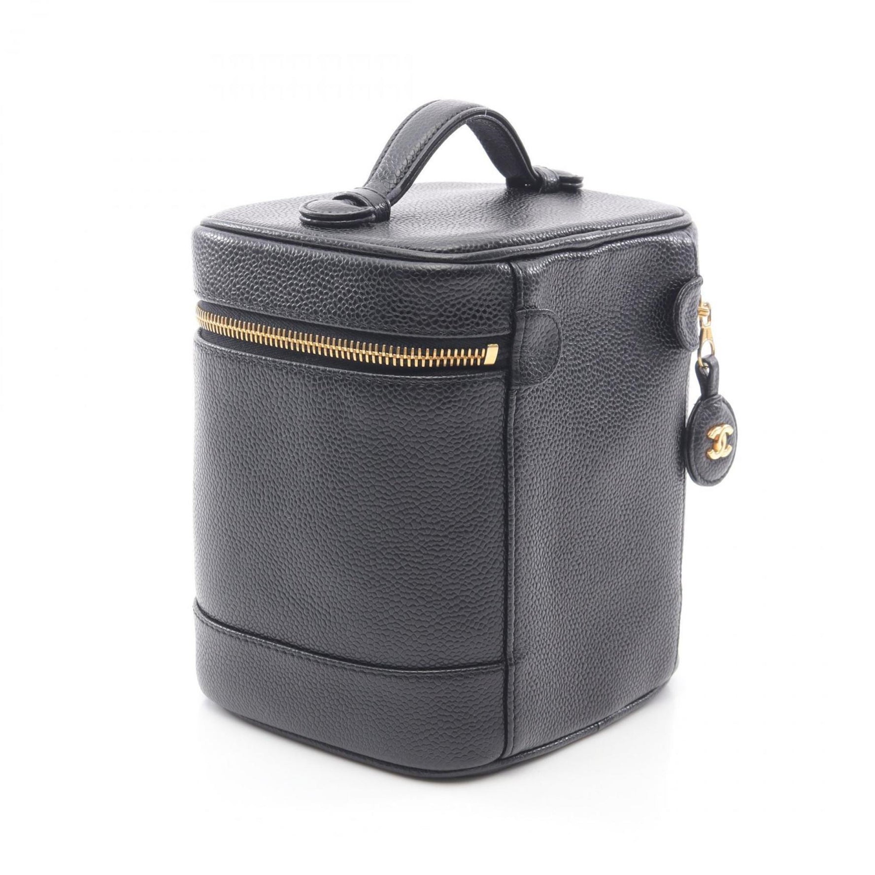 CHANEL Coco Mark Handbag Bag in Caviar (Grained Calfskin)