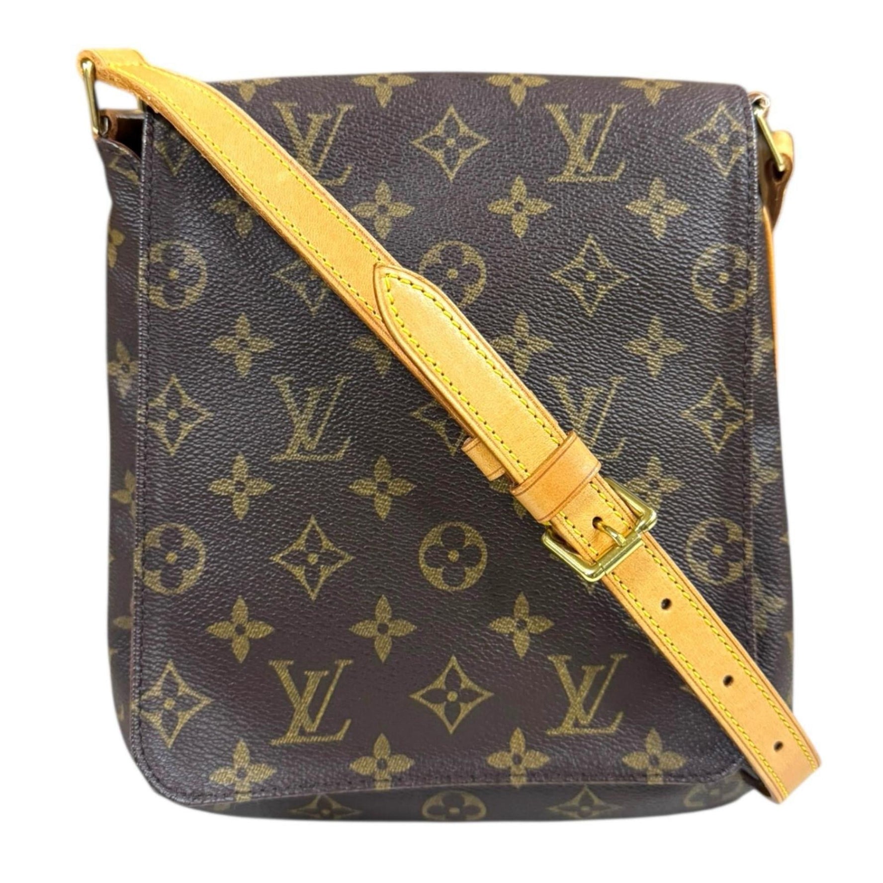 Louis Vuitton Musette Salsa Short Monogram Shoulder Bag Canvas LOUIS VUITTON