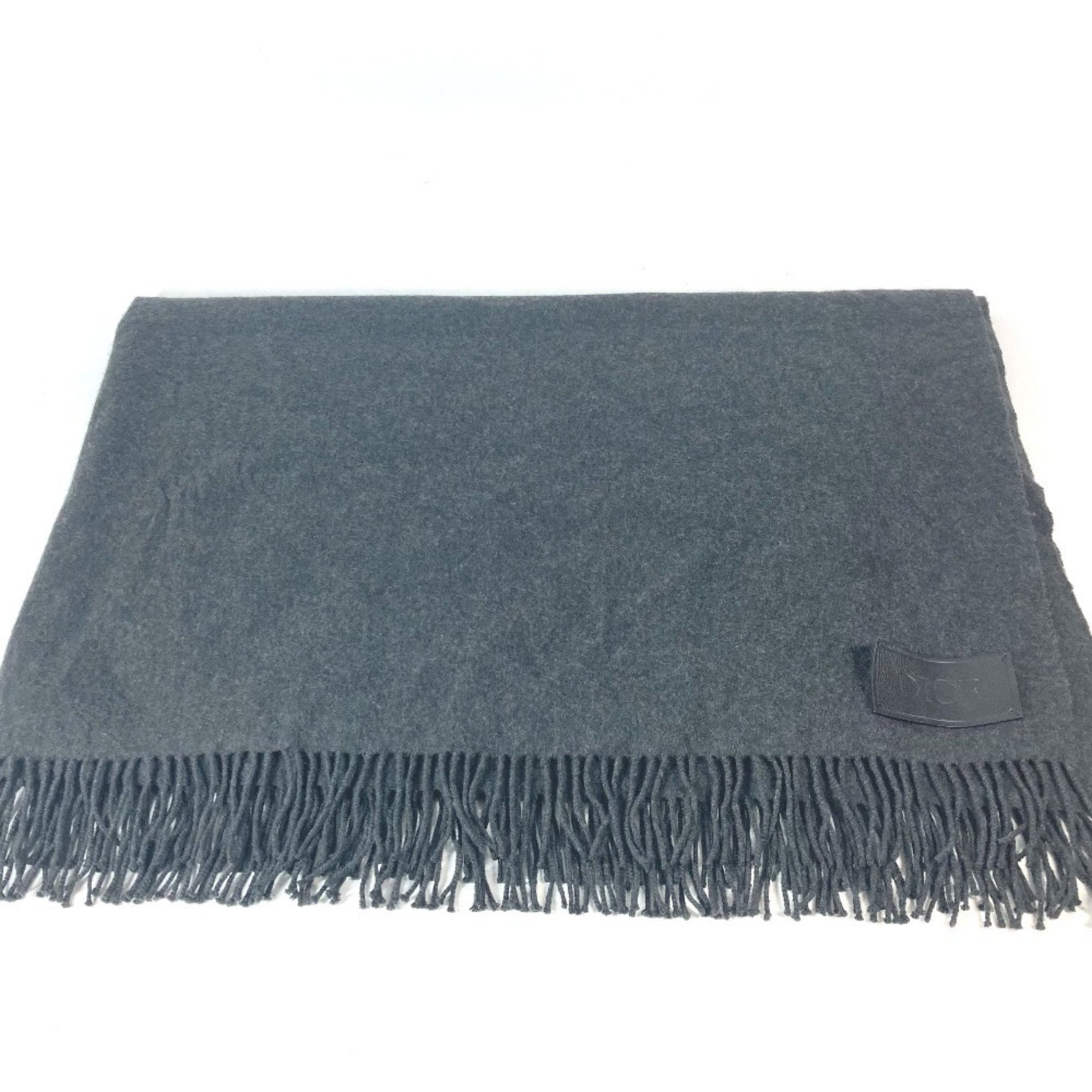 Christian Dior Dior Leather Tag Large Scarf Blanket Cashmere Men's