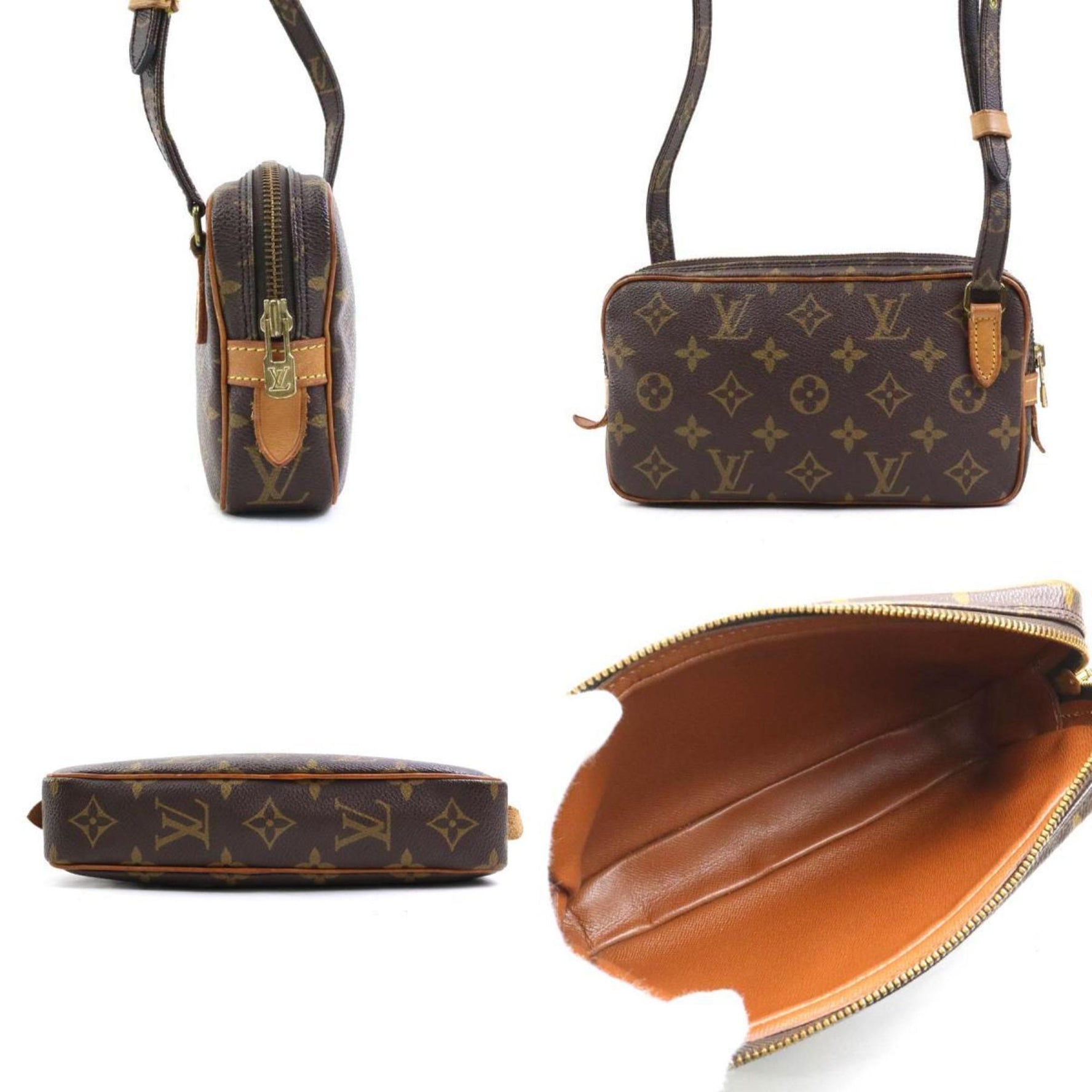 Louis Vuitton Monogram Marly Bandouliere Shoulder Bag in Canvas, Men's and
