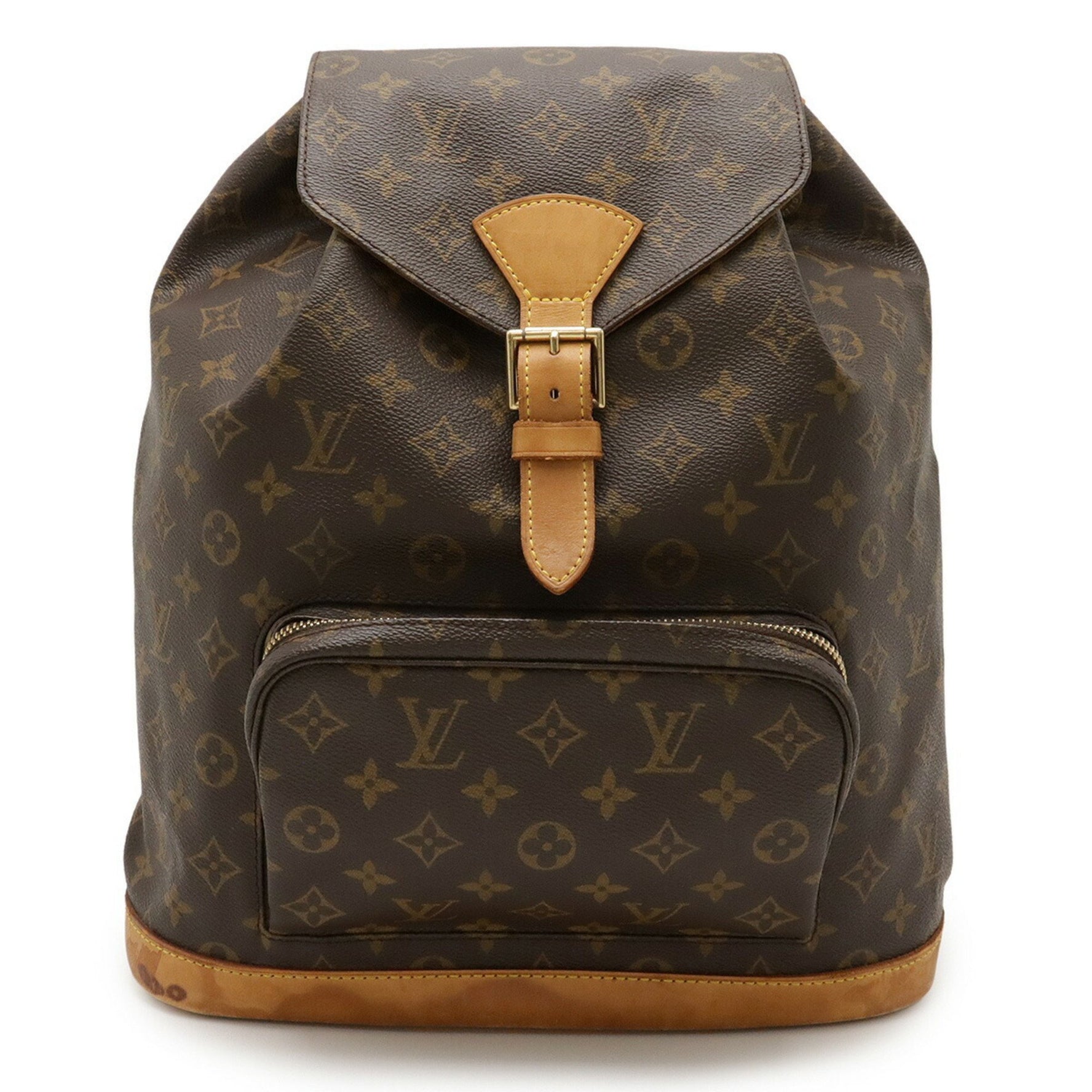 LOUIS VUITTON Monogram Montsouris GM Backpack Shoulder Bag