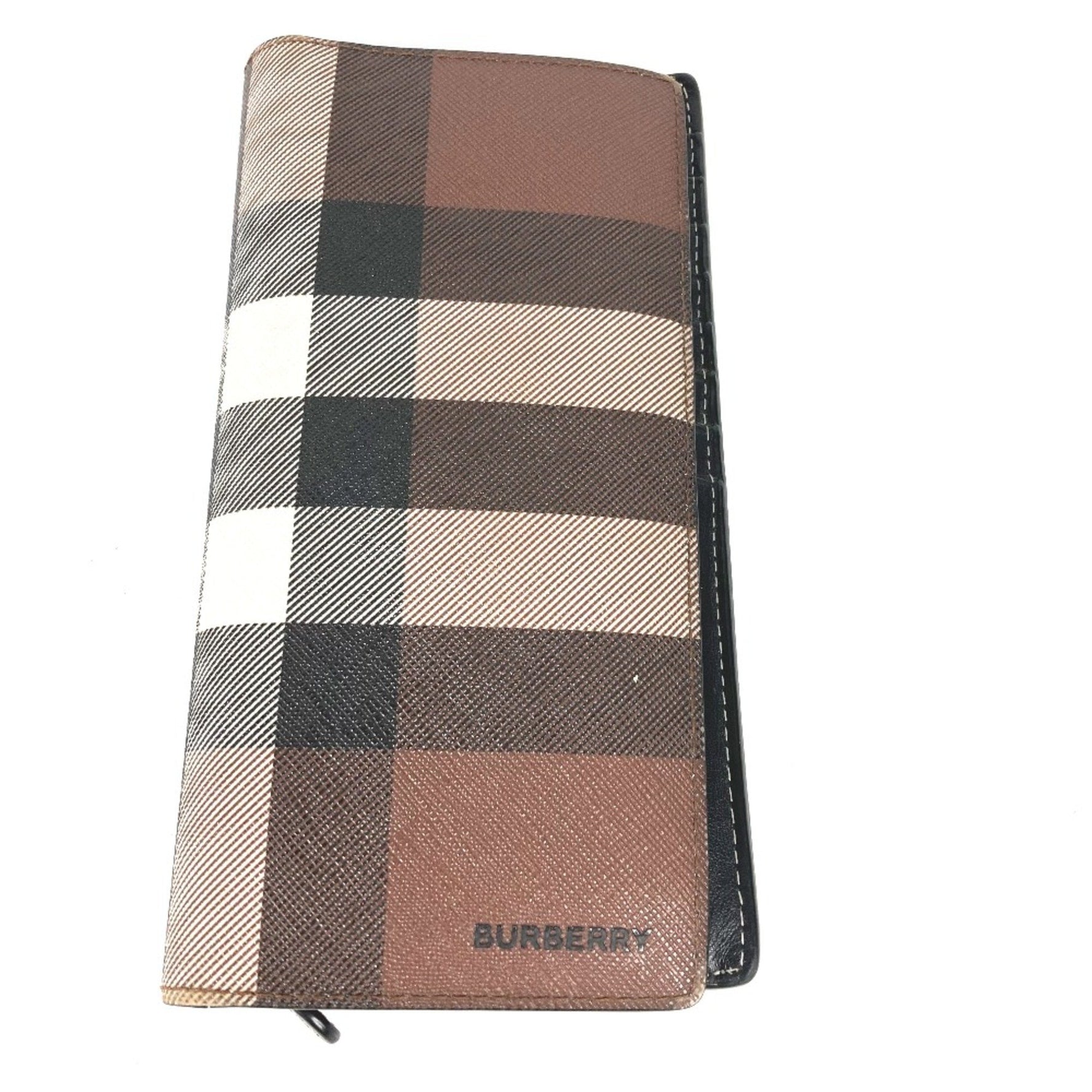 Burberry Long wallet Bifold Long Wallet Dark birch Brown Brown