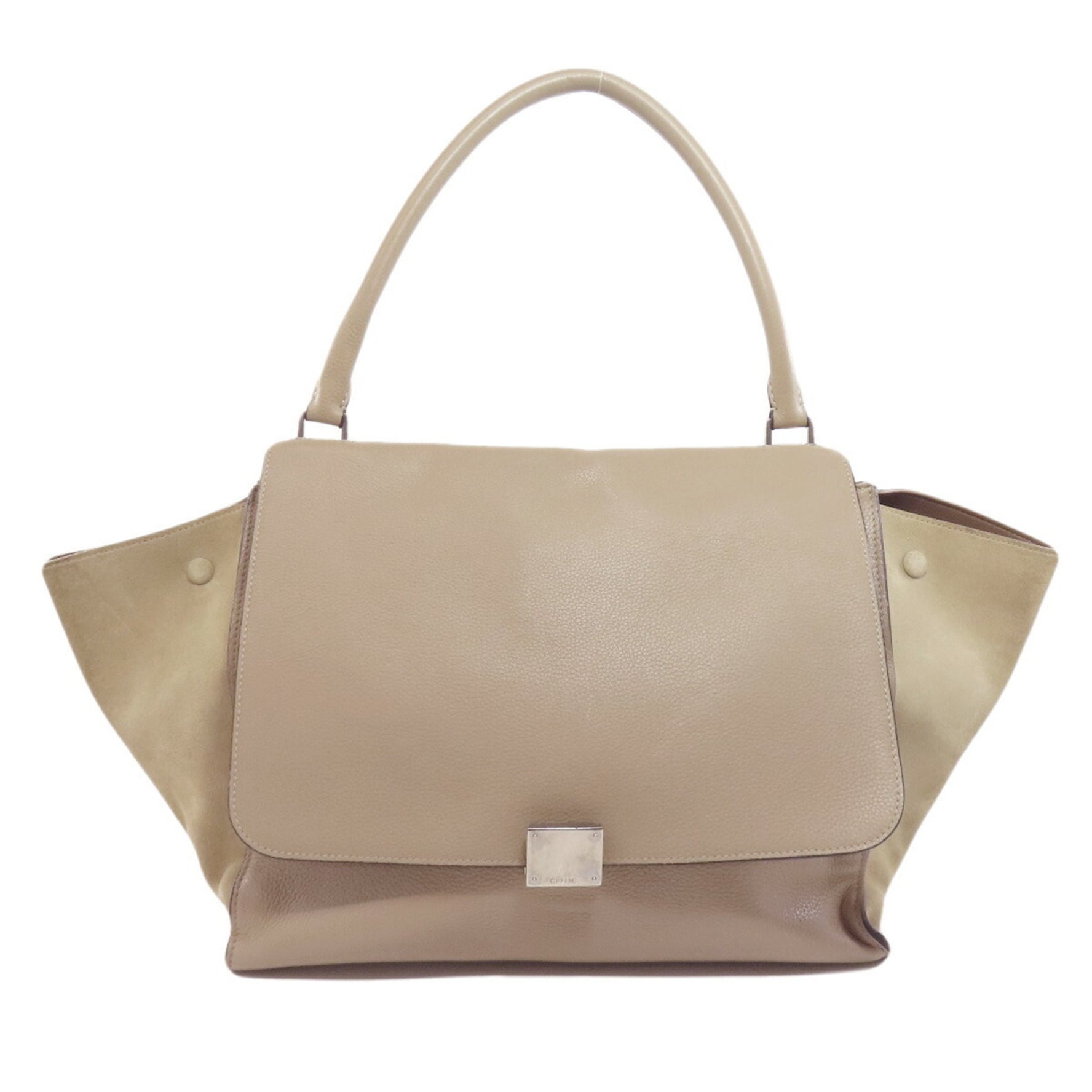 CELINE Trapeze Tote Bag in Calf Leather