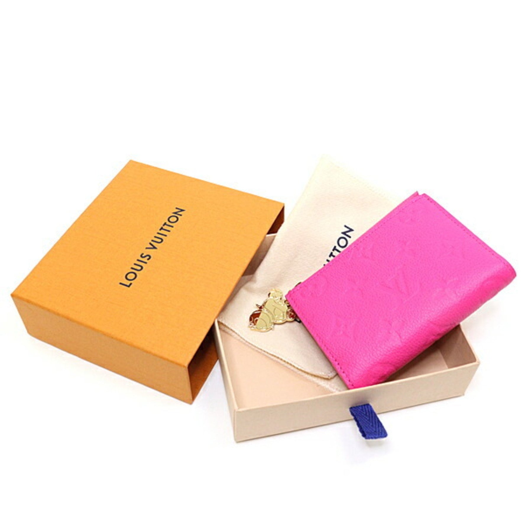 Louis Vuitton LV x TM Portefeuille Lisa M14087 Pink Takashi Murakami Limited Edition