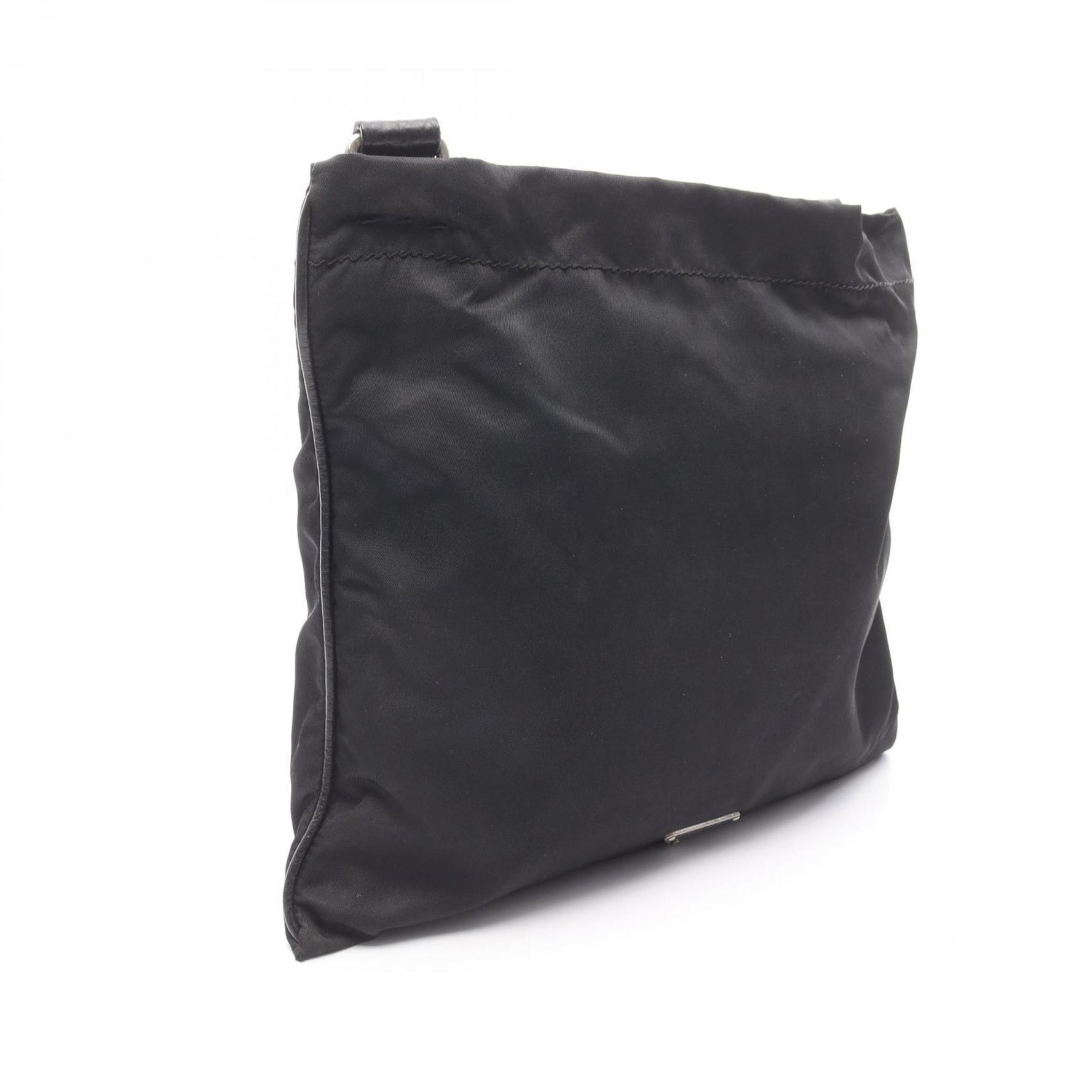 Prada shoulder bag, nylon and leather
