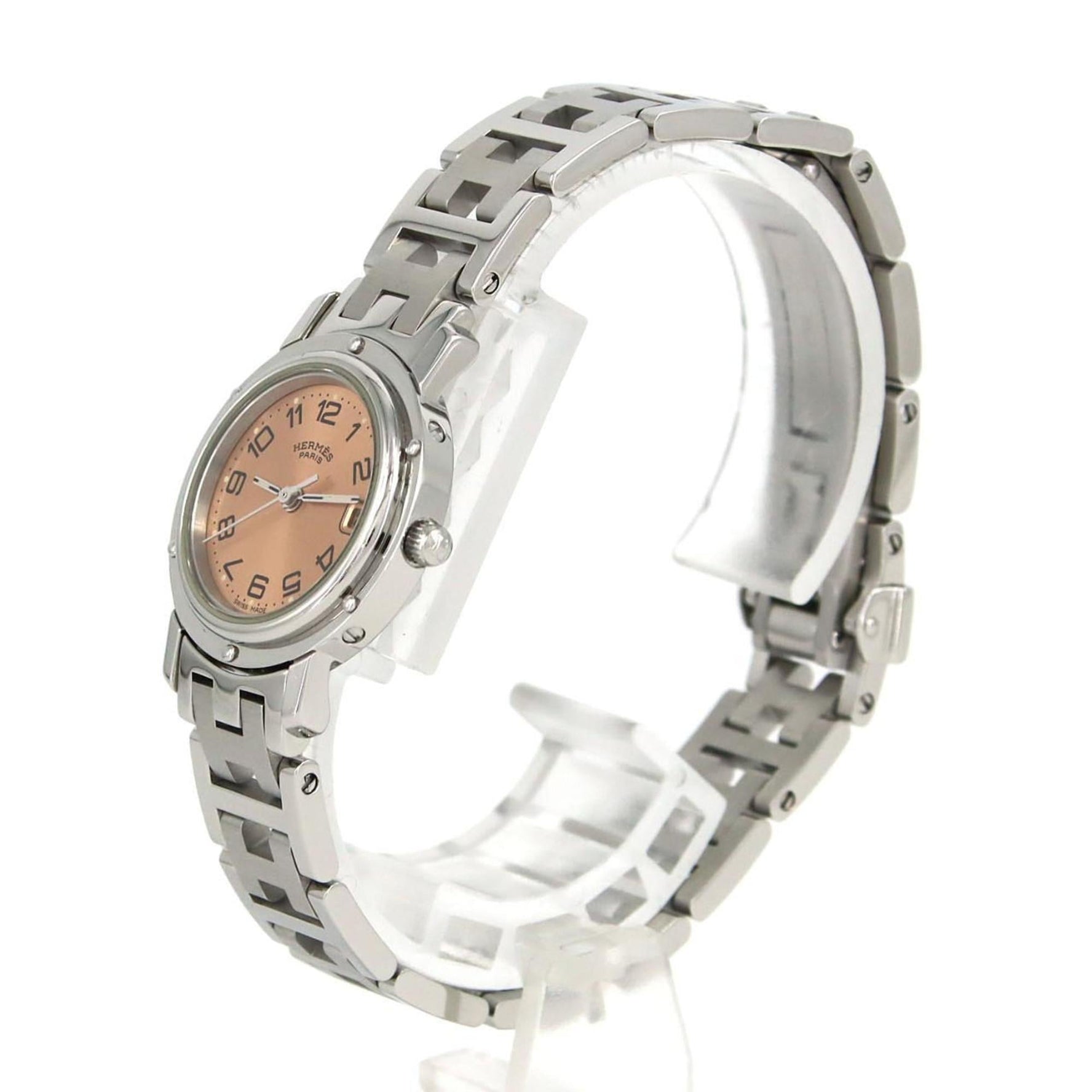 Hermès Clipper Stainless Steel Quartz Watch
