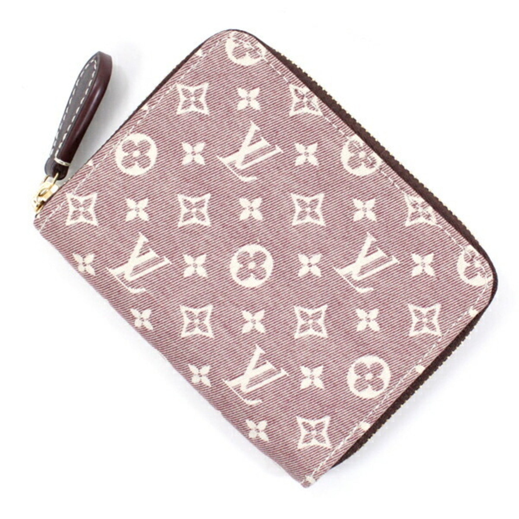 Louis Vuitton Wallets & Coin Cases Monogram Idylle Zippy Purse Round Sepia Women's M60067 Compact Wallet LOUIS VUITTON T5431