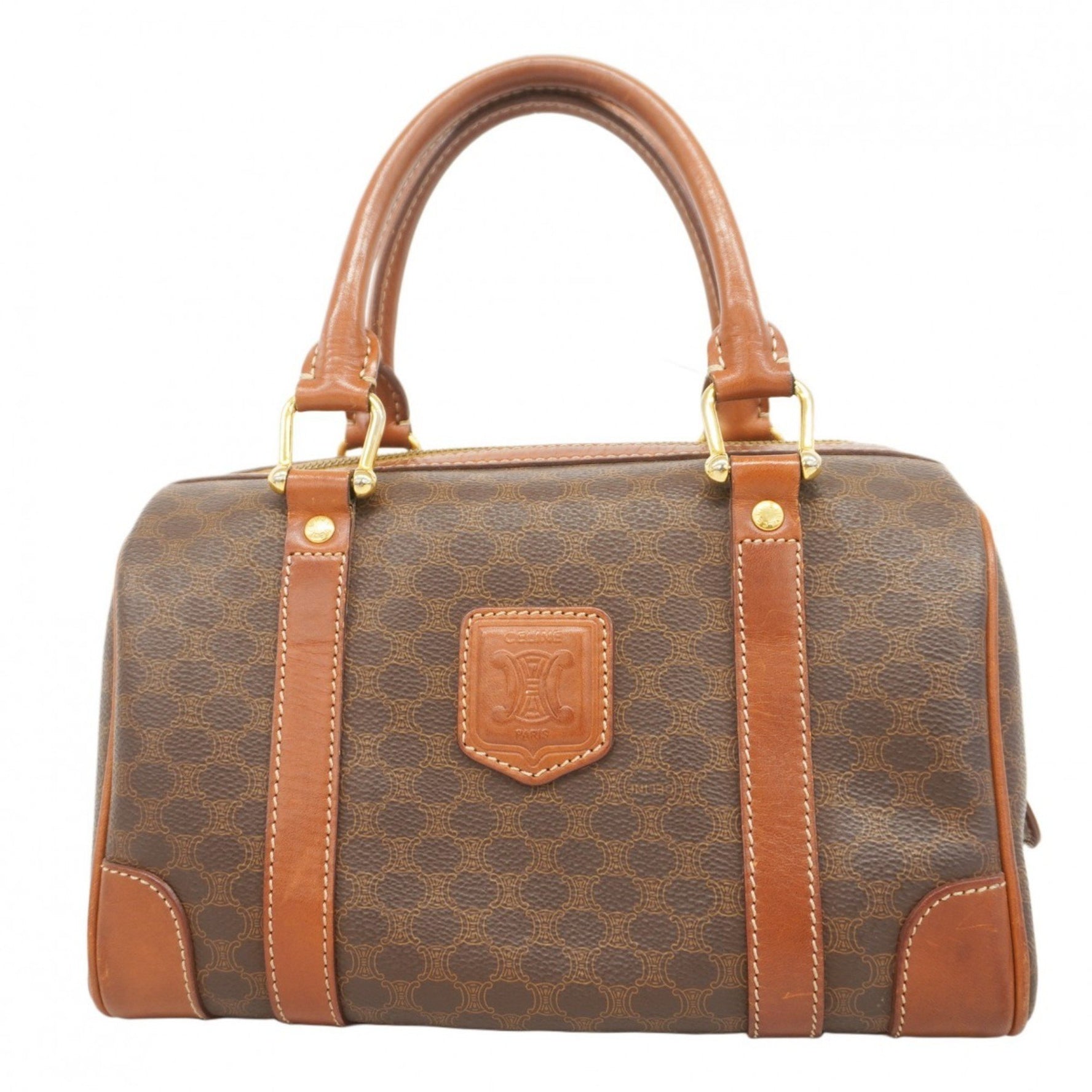Celine handbag Macadam brown women's