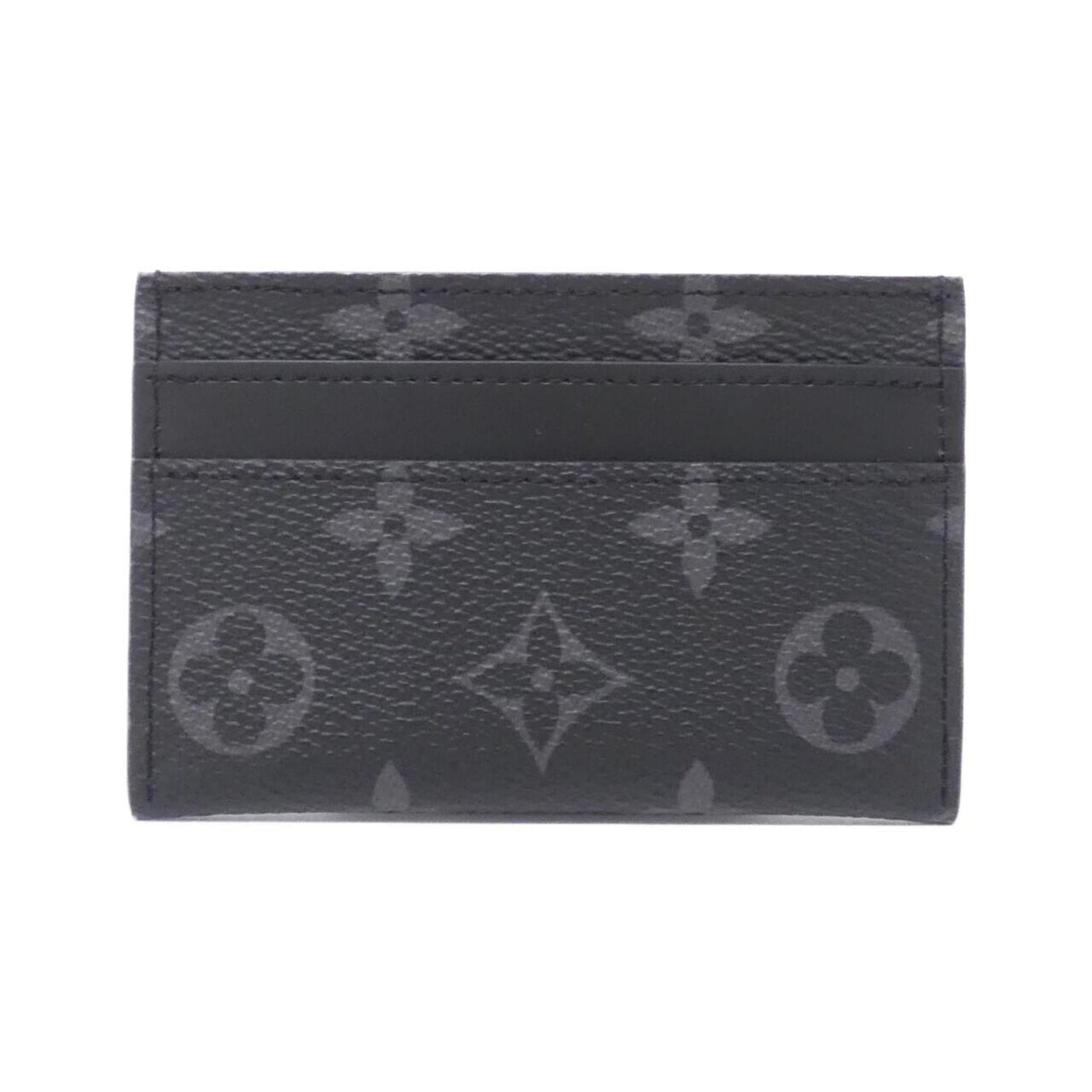 Louis Vuitton Monogram Eclipse Porte Carte Double Business Card Case
