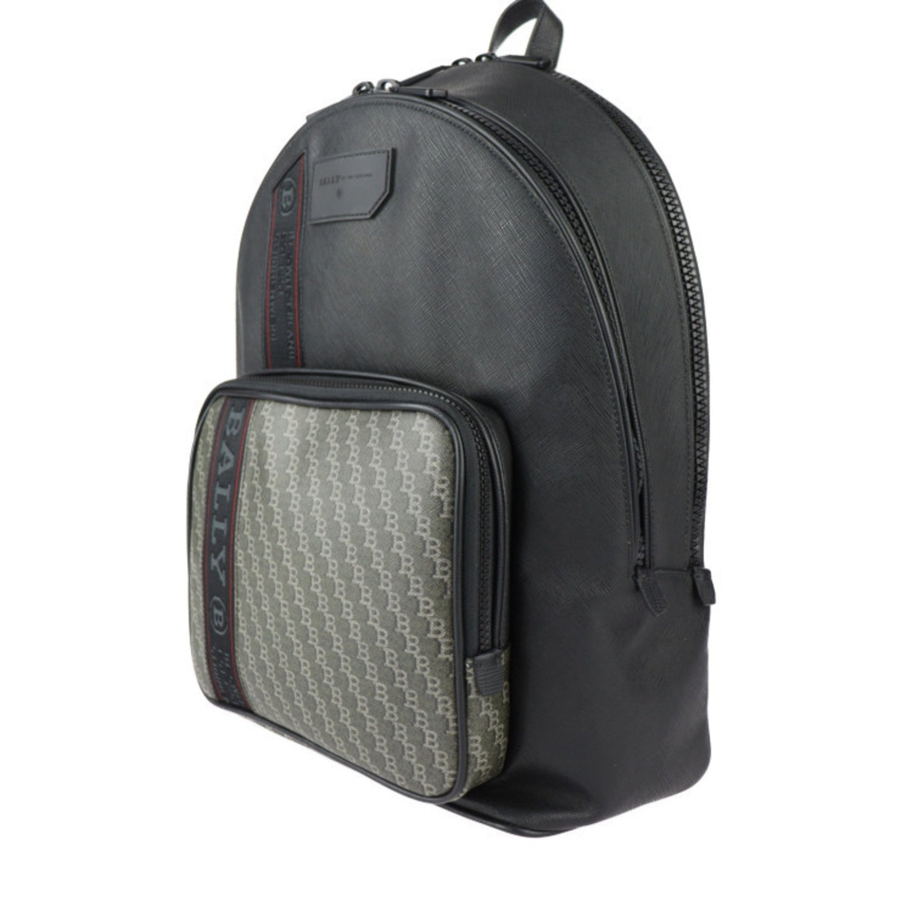 BALLY SARKIS.PBB OFF SHORE Backpack/Daypack Leather Black Backpack
