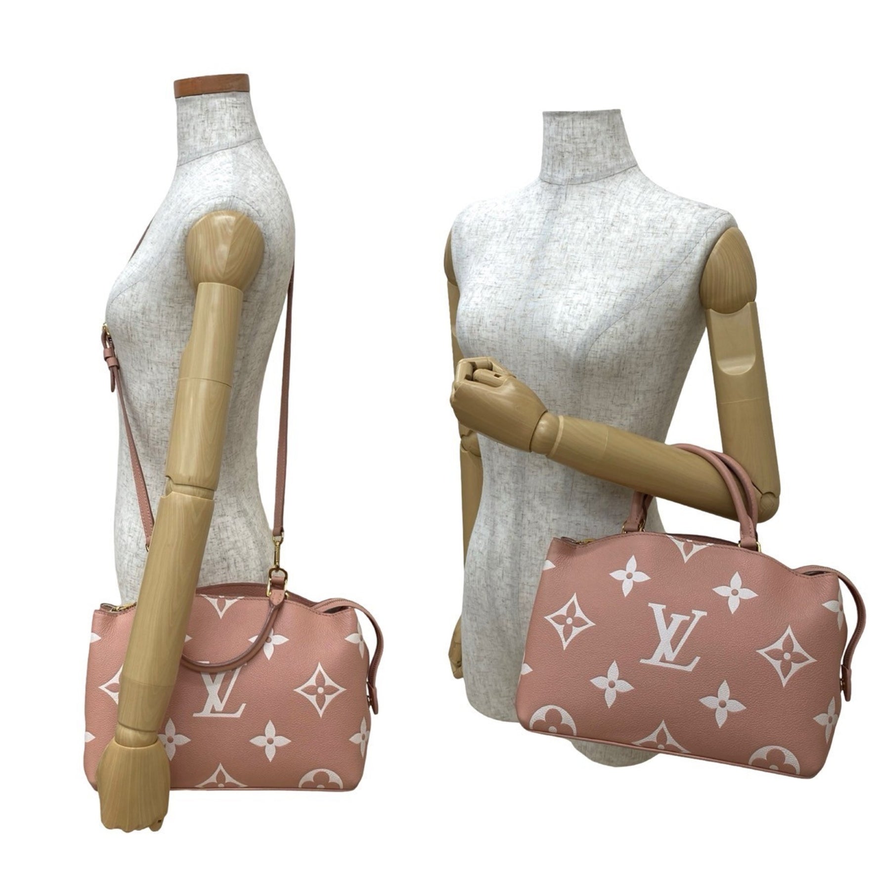 LOUIS VUITTON Petit Palais PM Monogram Empreinte Leather Handbag/Shoulder Bag