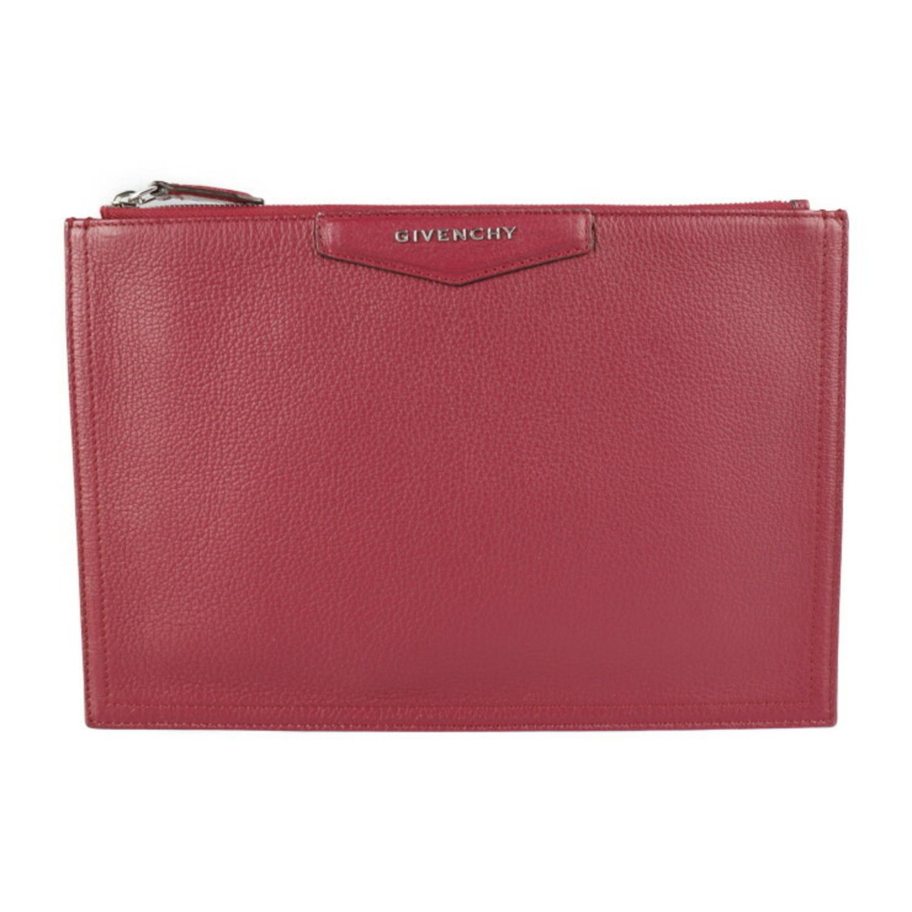 GIVENCHY Antigona Pouch Second Bag 653 Leather Clutch