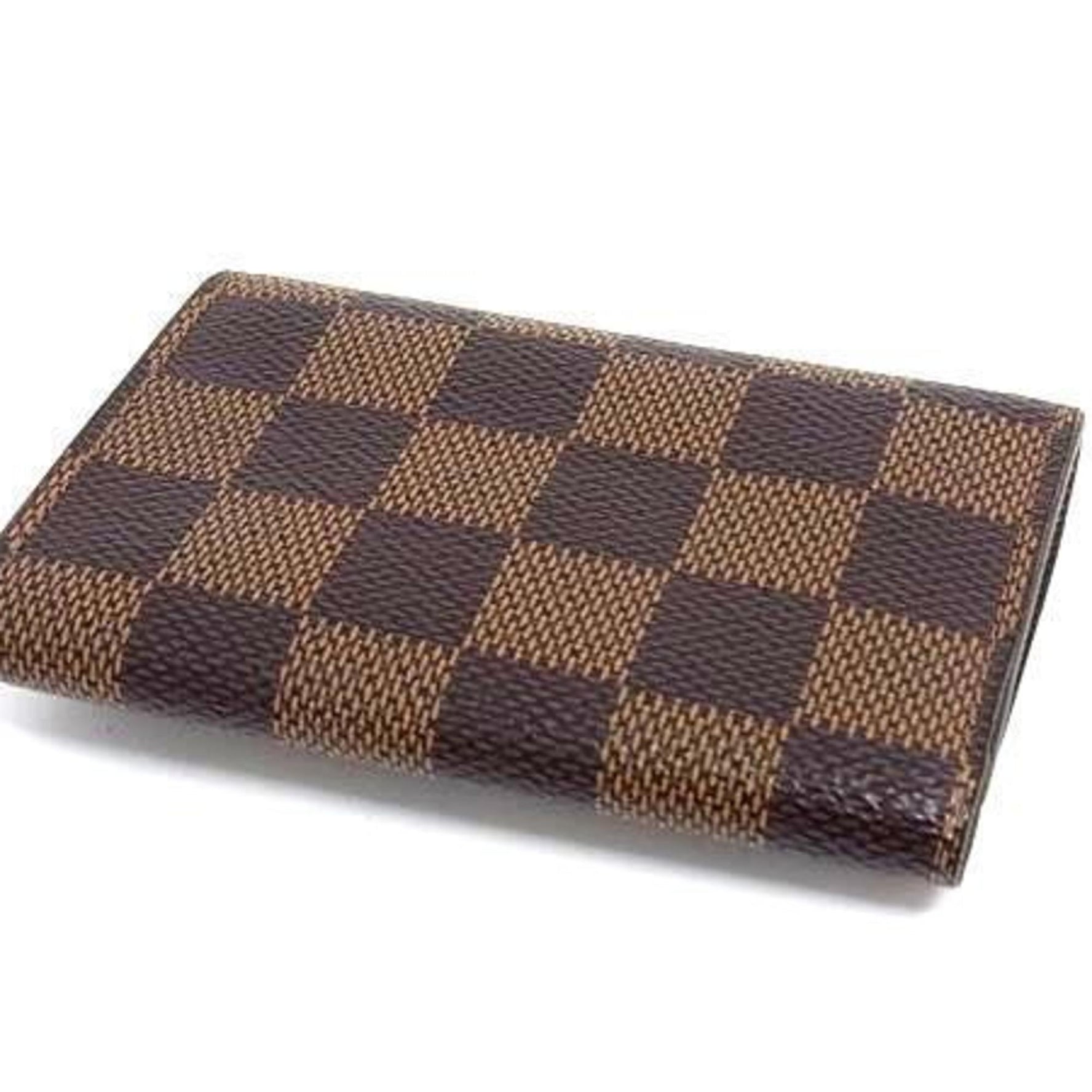 Louis Vuitton Multicle 6 Key Case Ebene Damier Leather Men's/Women's