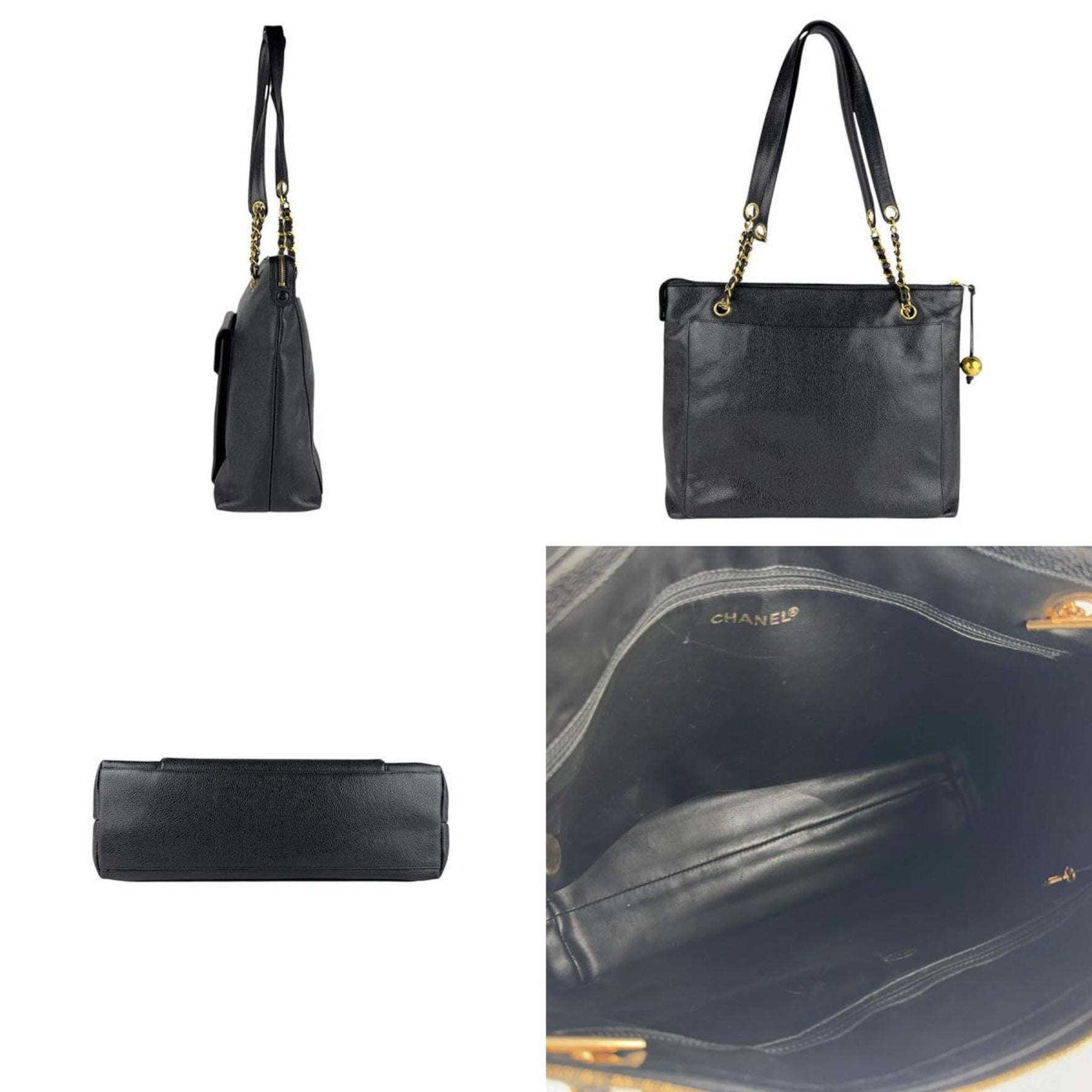 CHANEL Shoulder Bag in Caviar Leather