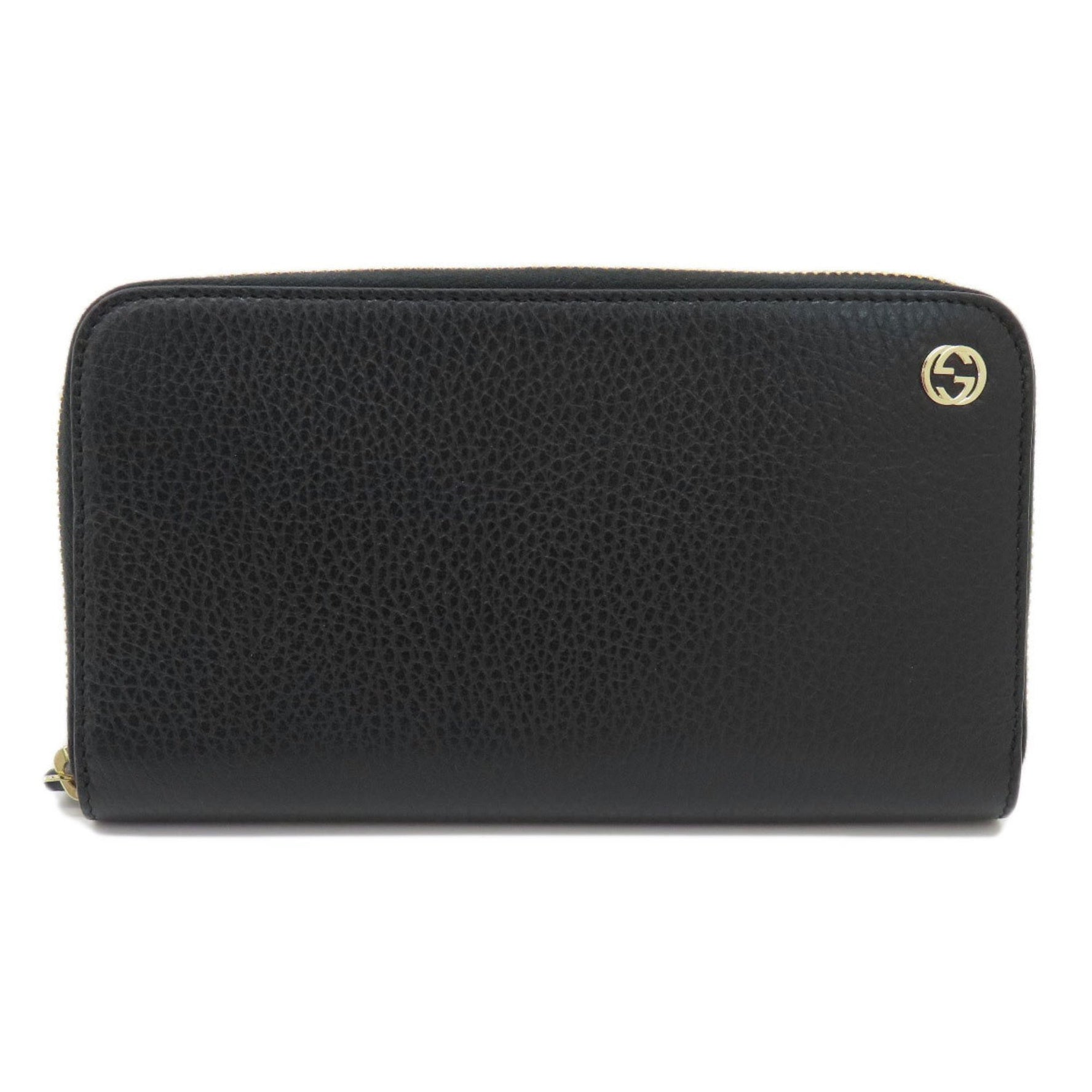 Gucci Interlocking G Long Wallet Leather