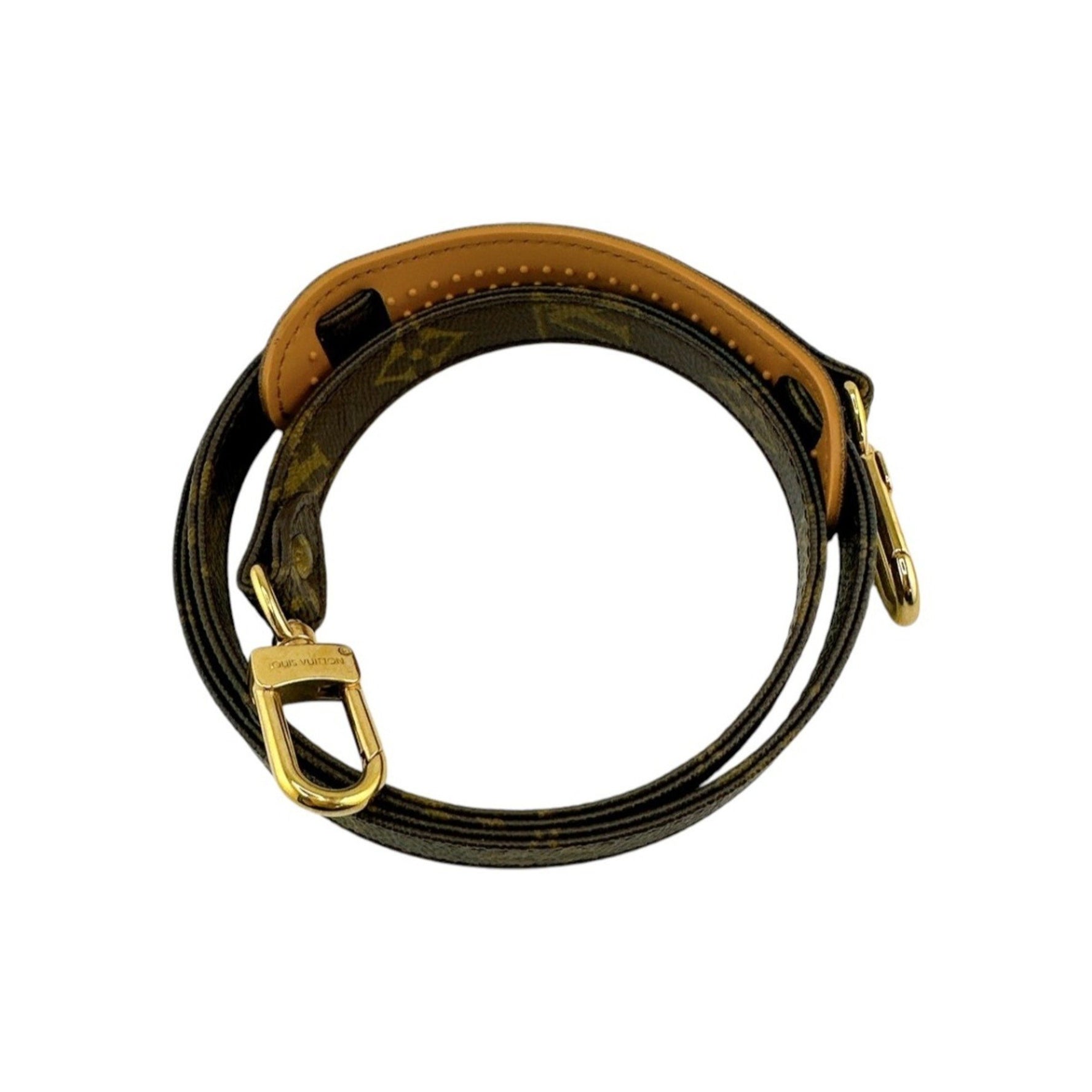 Louis Vuitton Shoulder Strap Monogram with Pad Canvas