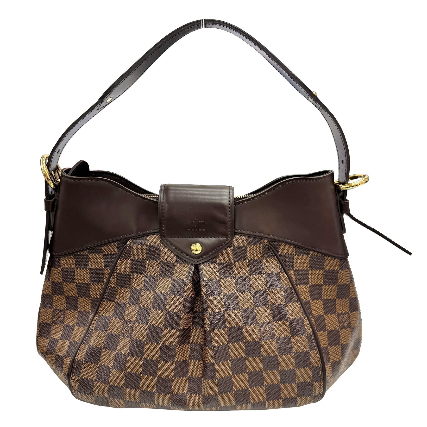 Louis Vuitton Damier Ebene Sistine MM Bag Shoulder