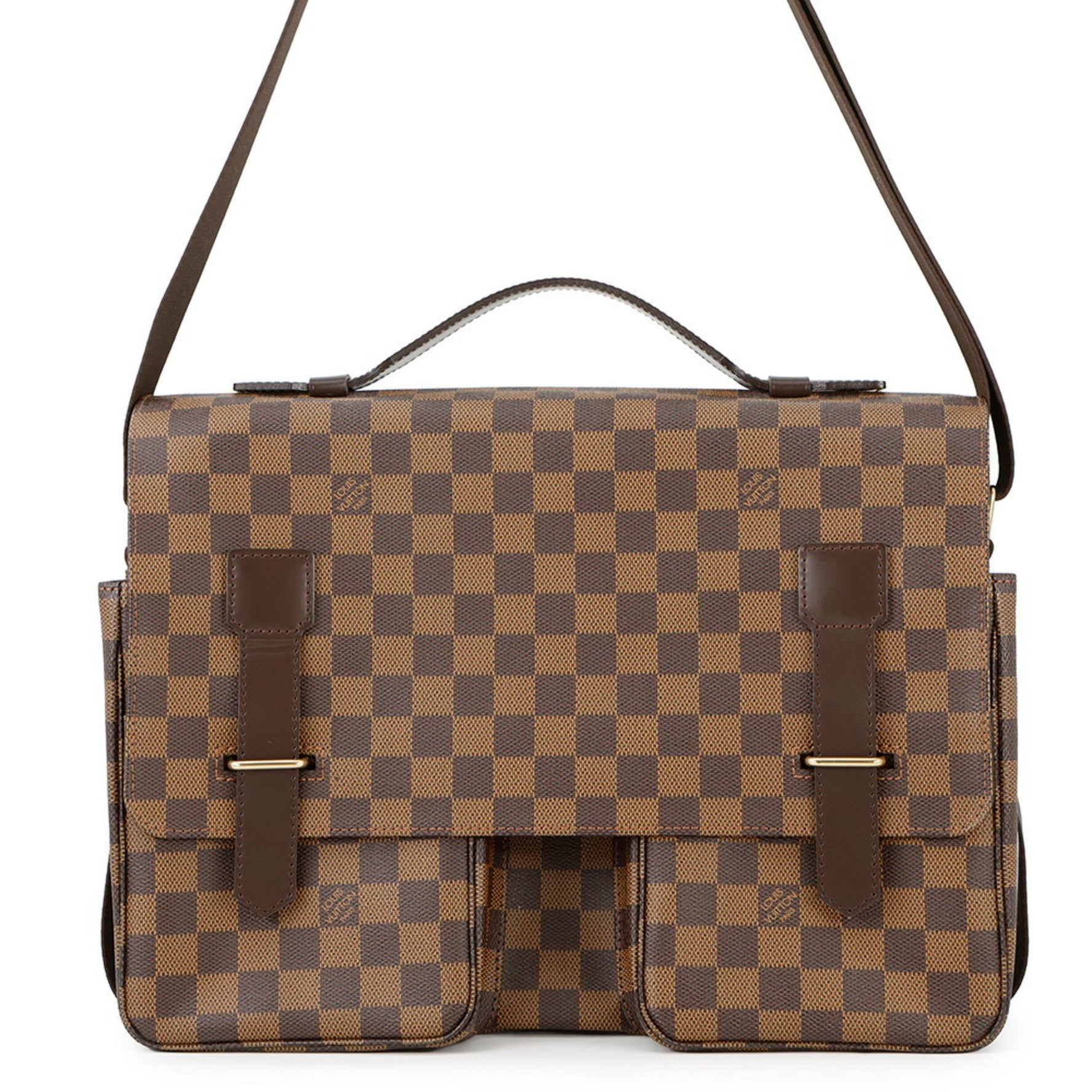 Louis Vuitton Damier Ebene Broadway Shoulder Bag N42270 LOUIS VUITTON