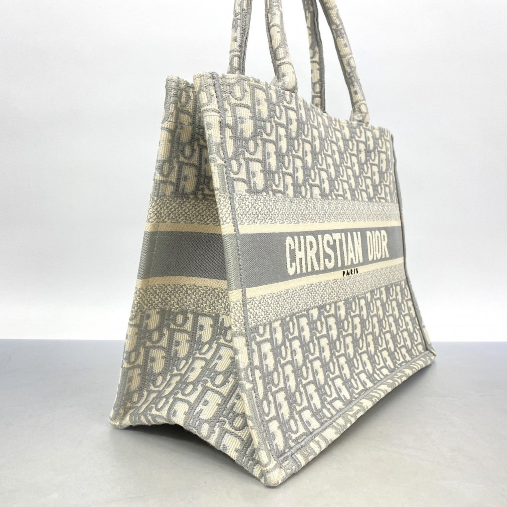 Christian Dior Book Tote Canvas Bag