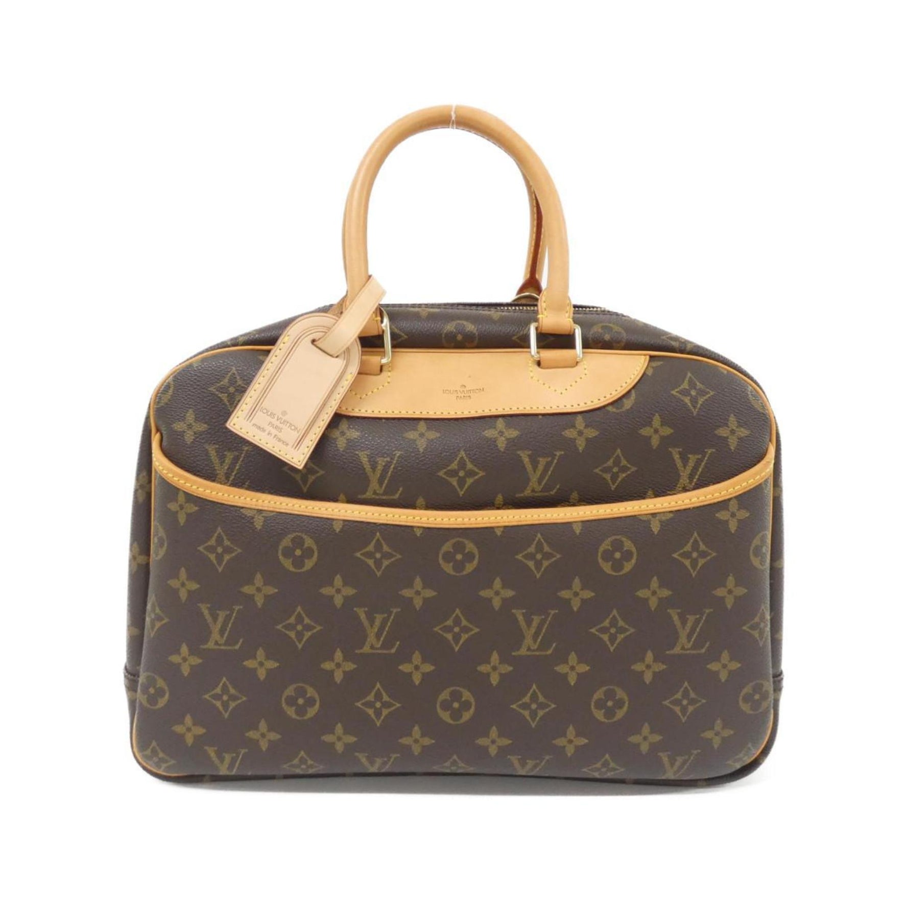 Louis Vuitton Monogram Bowling Vanity Handbag