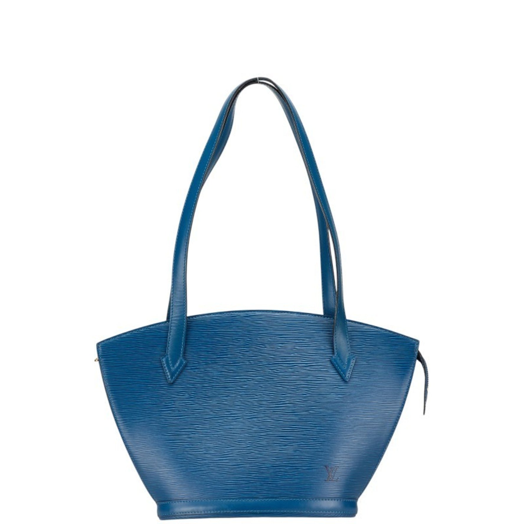 Louis Vuitton Epi Saint-Jacques Shopping Tote Bag/Handbag Toledo Blue Leather LOUIS VUITTON