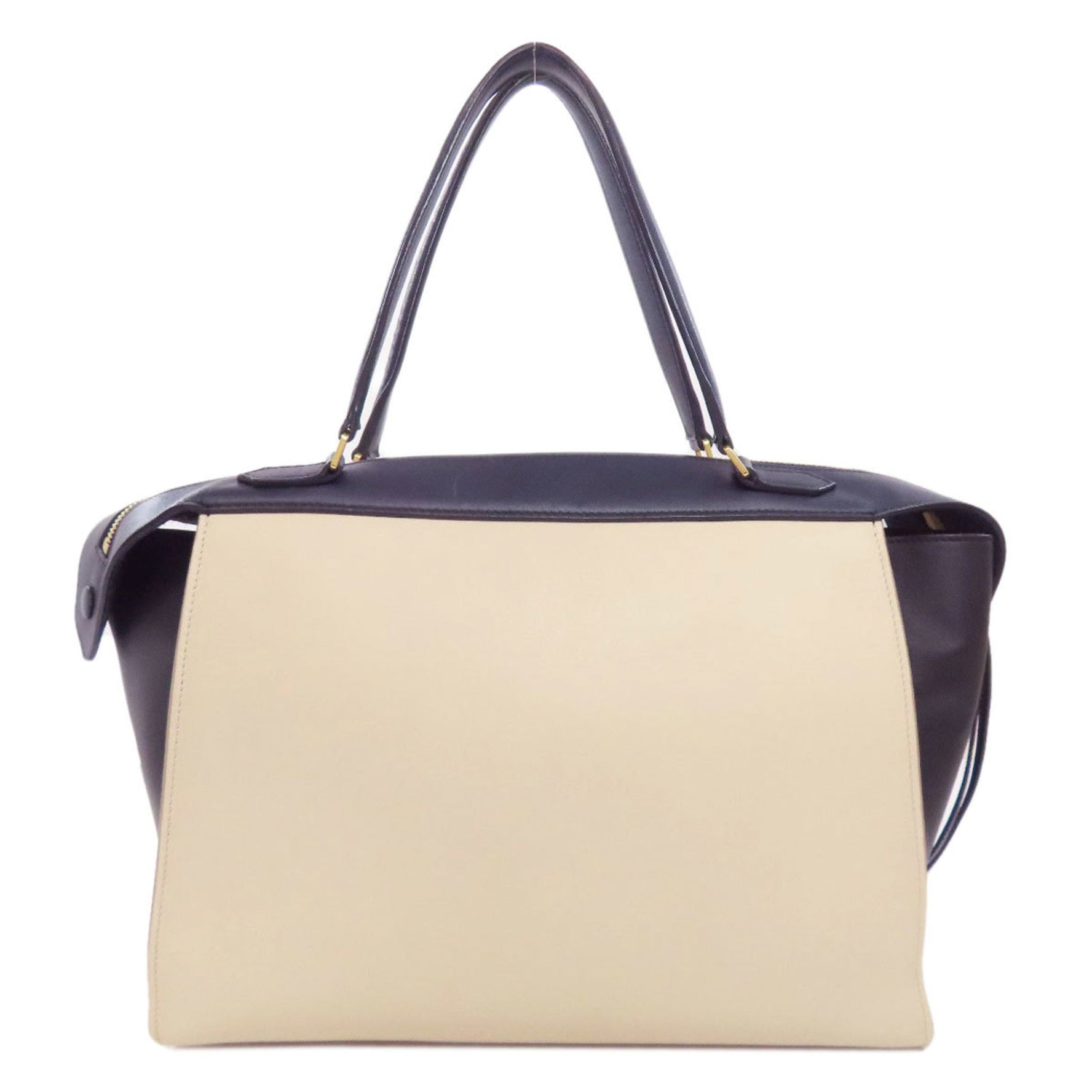 CELINE Ring Bag Tote Leather
