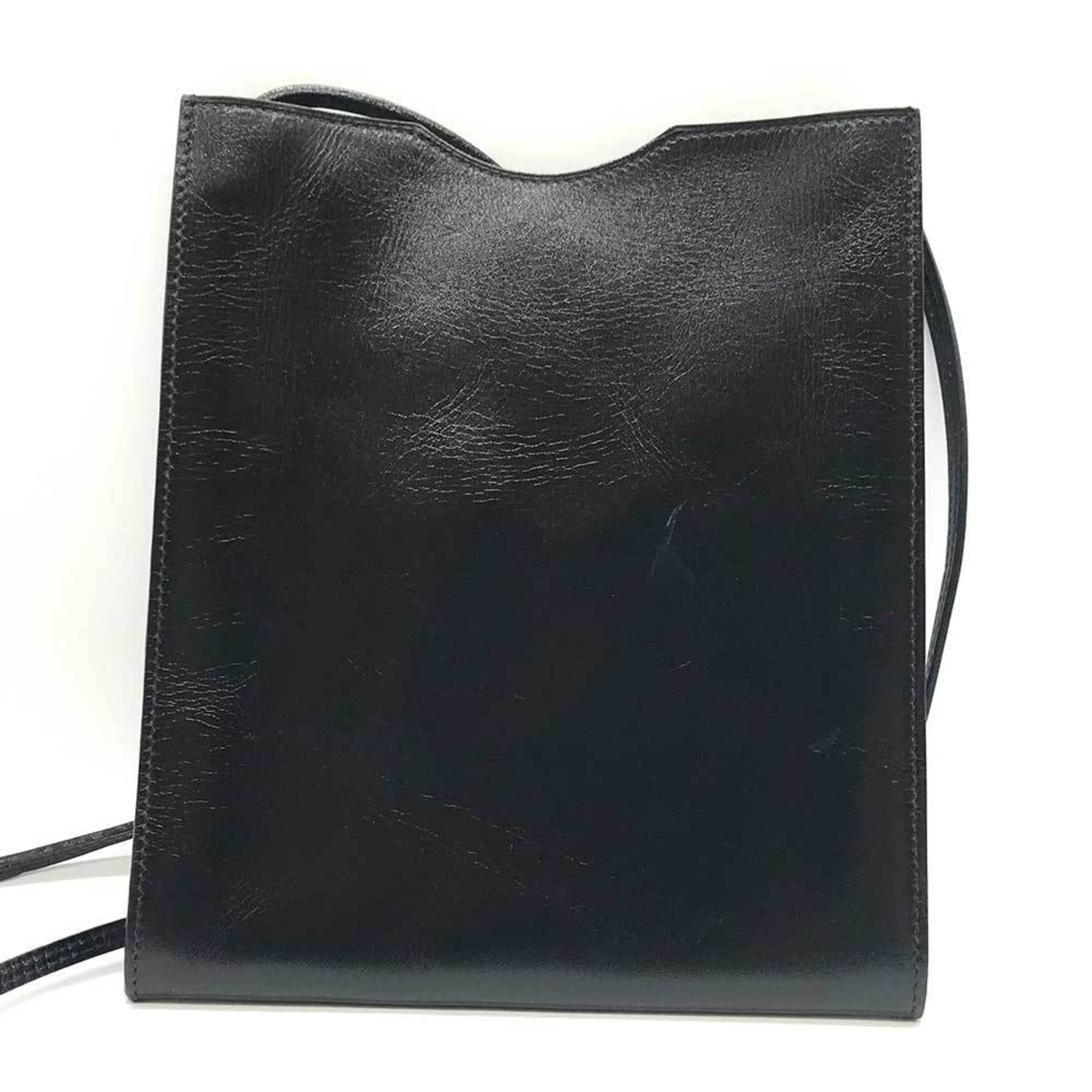 Hermes Onimetu Shoulder Bag Pochette Leather