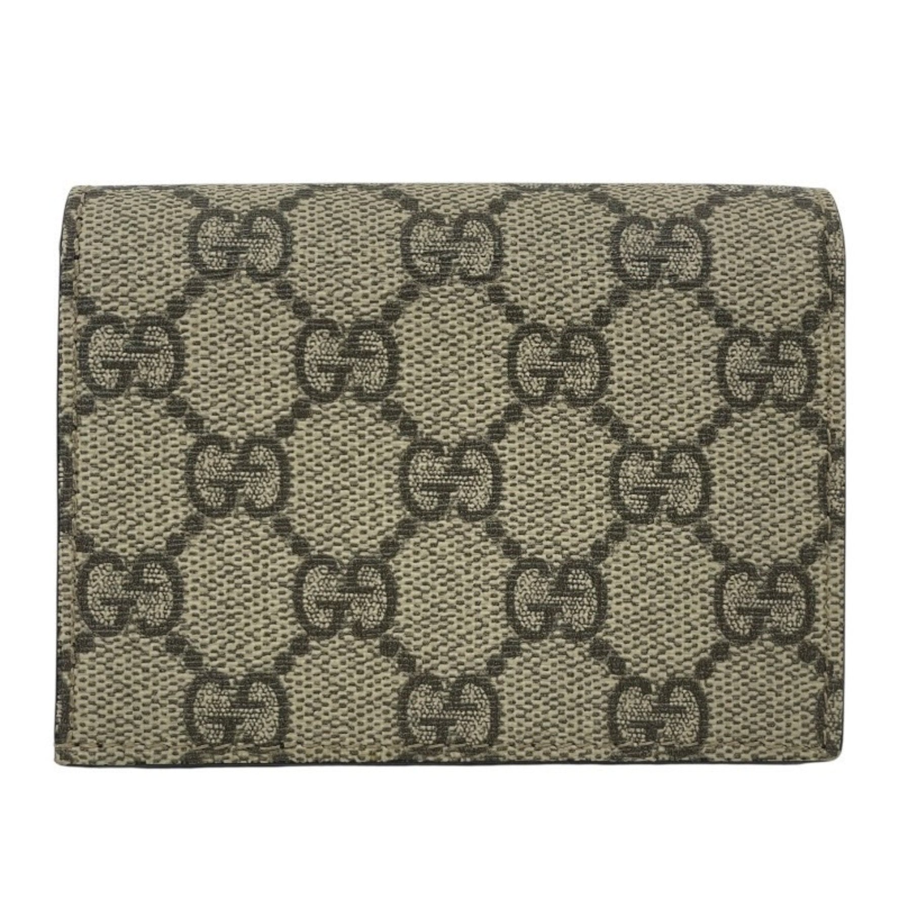 GUCCI GG Supreme Bifold Wallet Compact