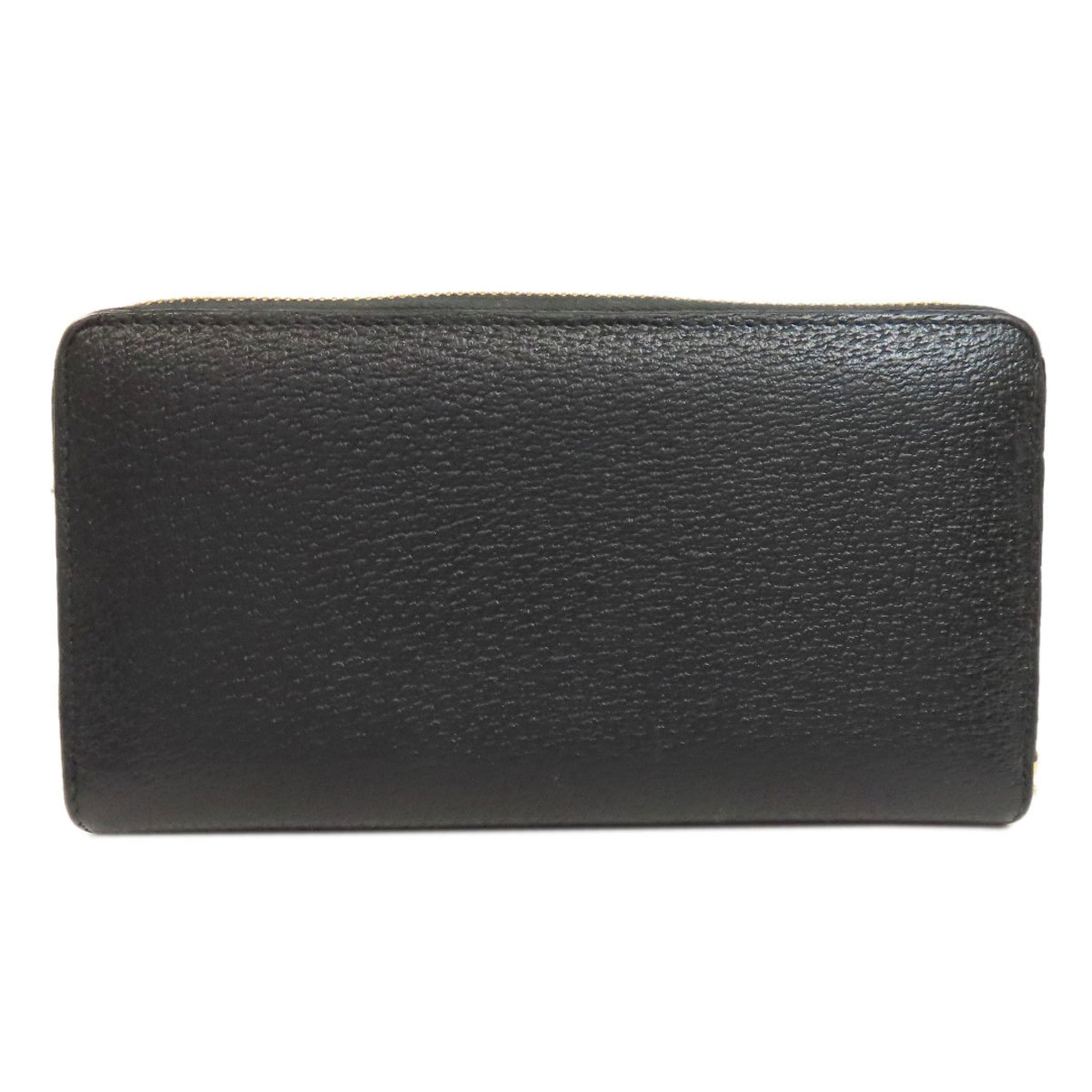 GUCCI Round Horsebit Long Wallet Leather