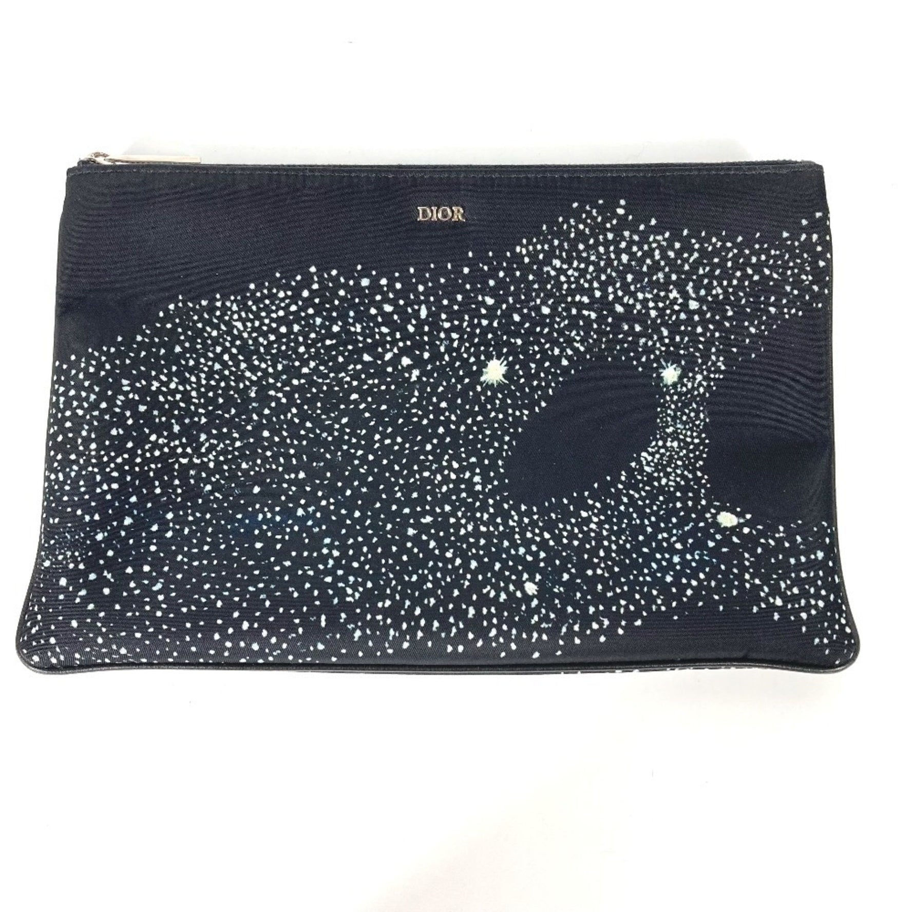 Christian Dior Dior Peter Doig Pouch Clutch Bag Nylon Men's