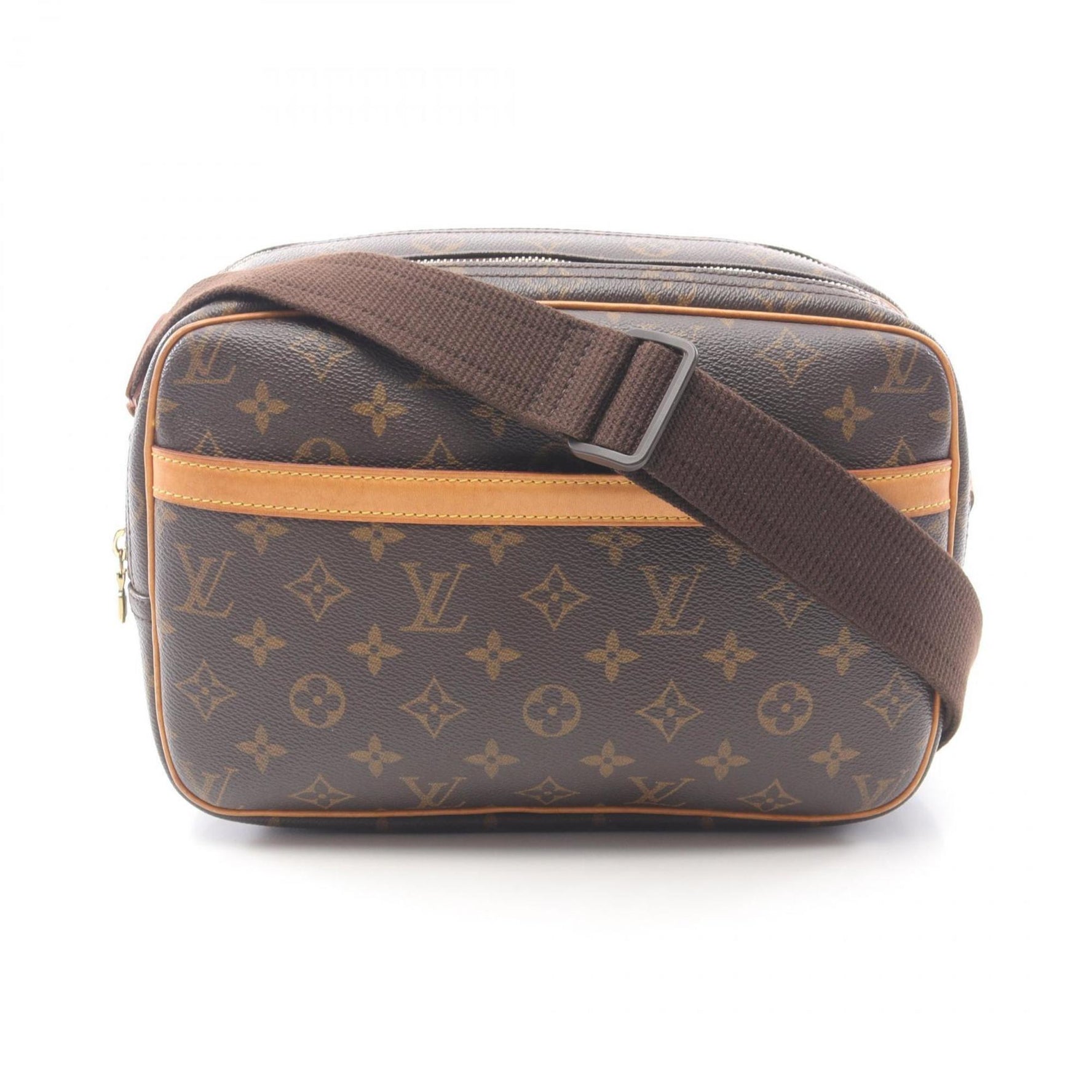 Louis Vuitton Reporter PM Shoulder Bag, Coated Canvas and Leather, Monogram